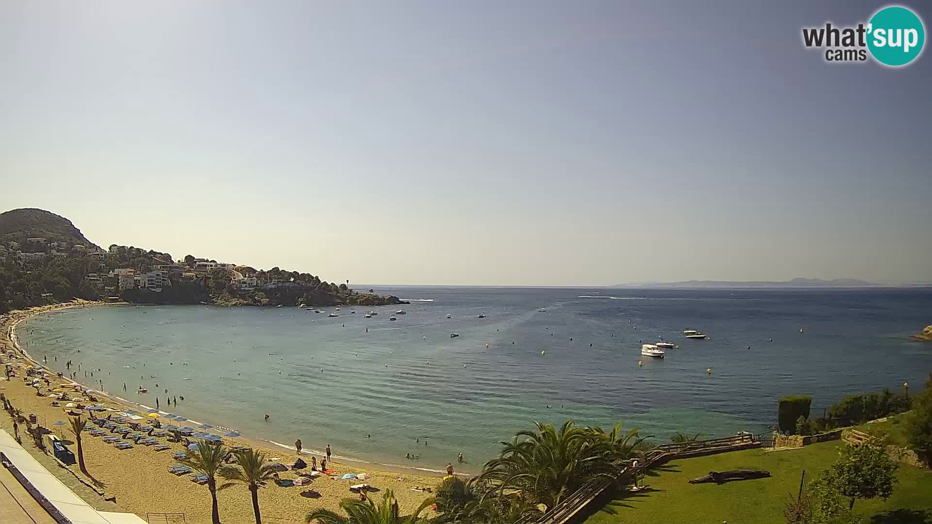 Playa de l’Almadrava camera en vivo Roses – Costa Brava – Espana