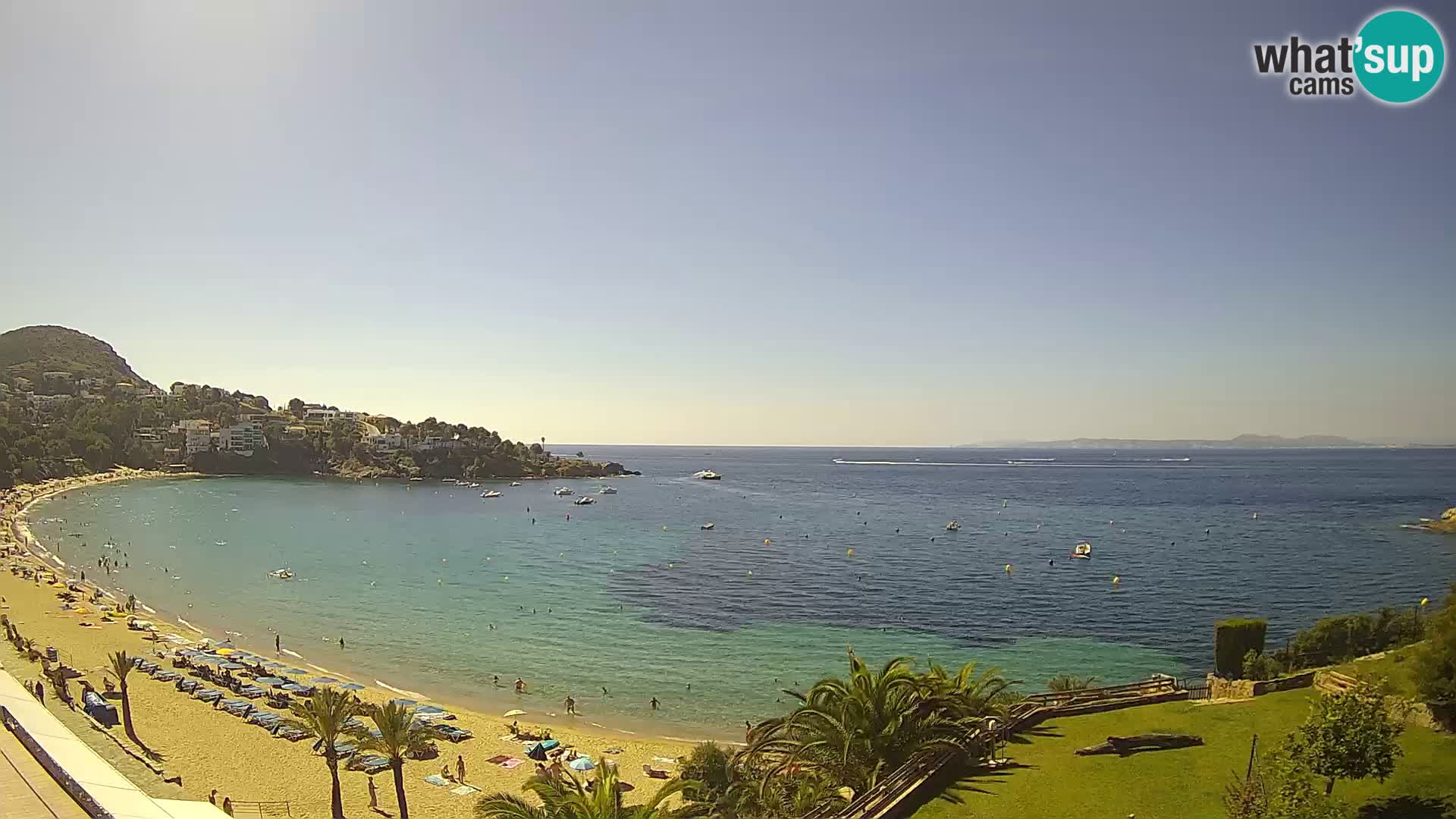 Platja de l’Almadrava beach Live Webcam Roses – Costa Brava – Spain