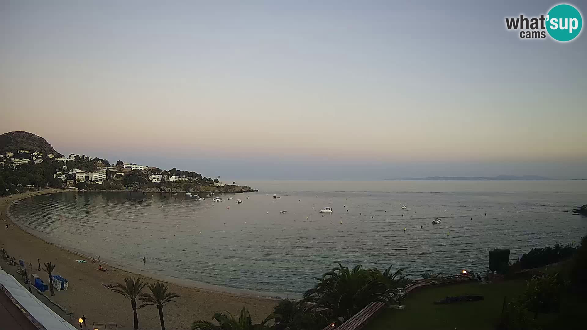 Platja de l’Almadrava Strand Webcam Roses – Costa Brava – Spanien