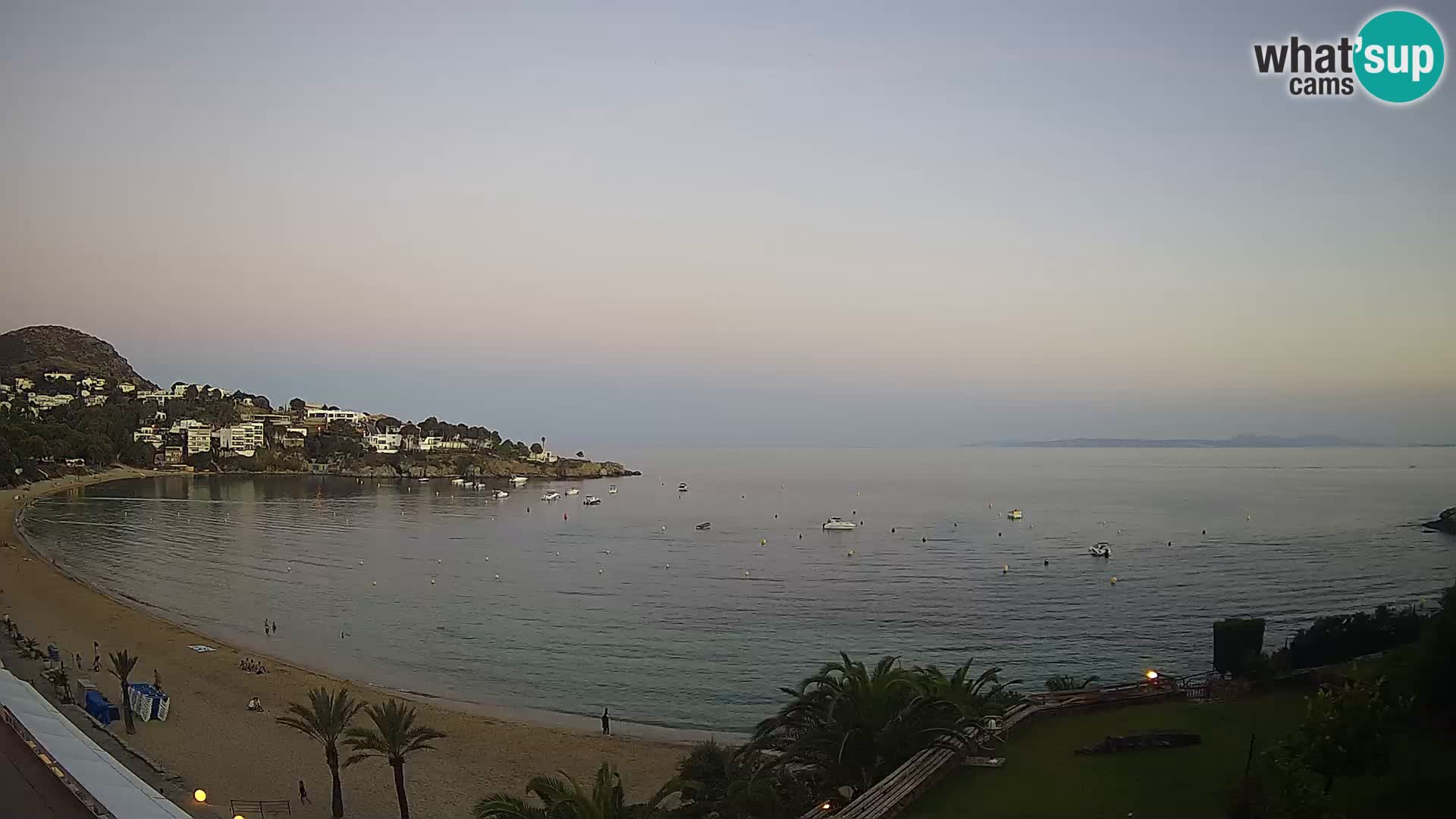 Platja de l’Almadrava Strand Webcam Roses – Costa Brava – Spanien