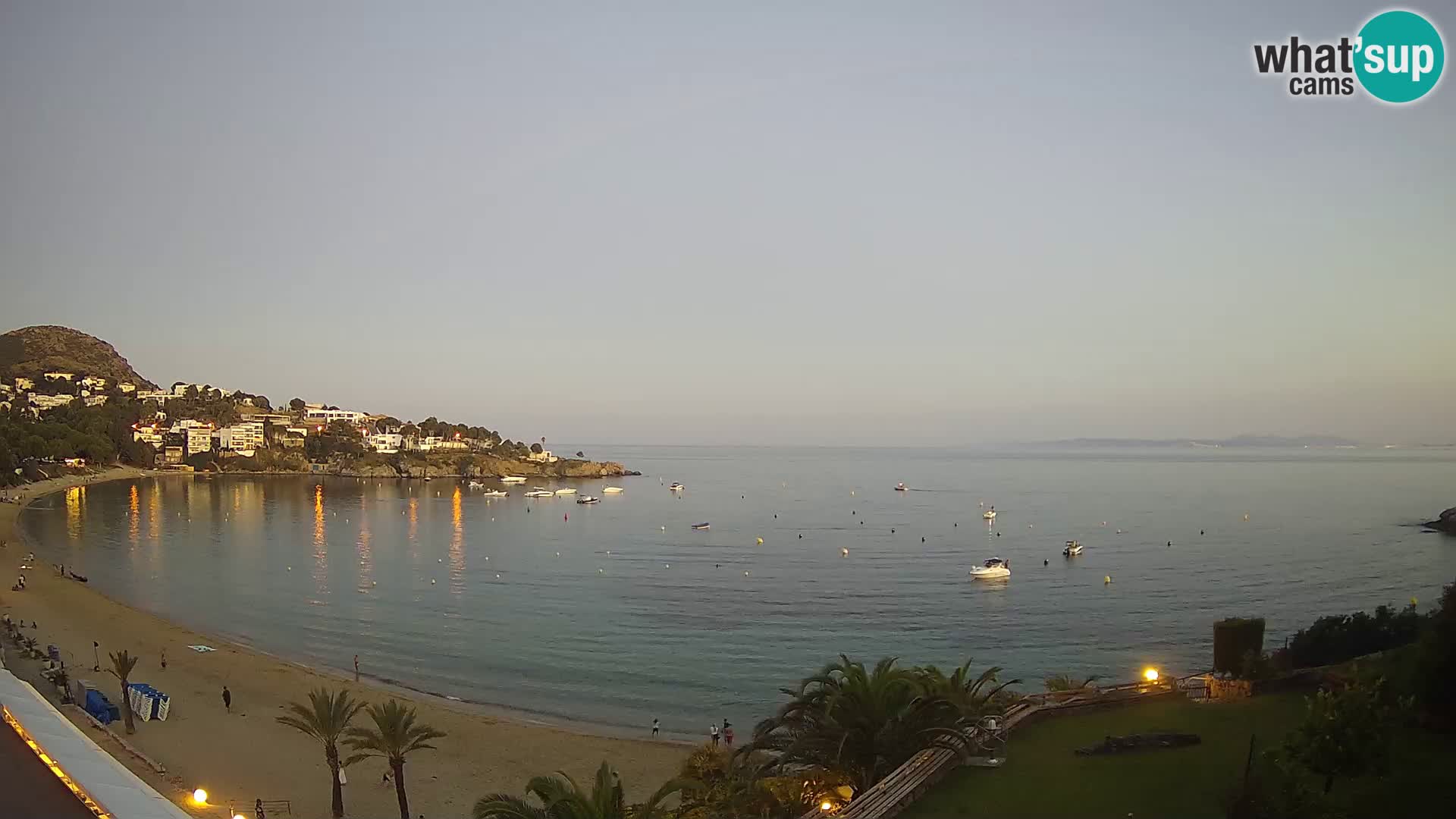 Playa de l’Almadrava camera en vivo Roses – Costa Brava – Espana