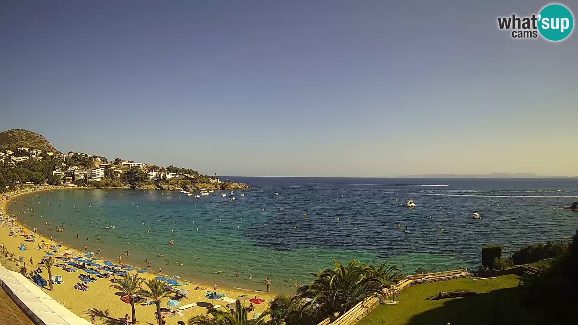 Plage de l’Almadrava Livecam Roses – Costa Brava – Espagne