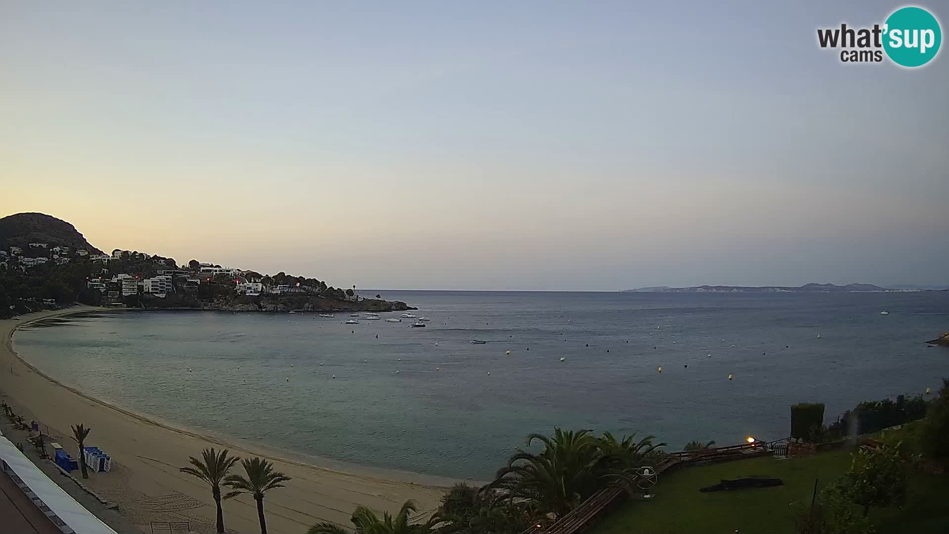 Plage de l’Almadrava Livecam Roses – Costa Brava – Espagne