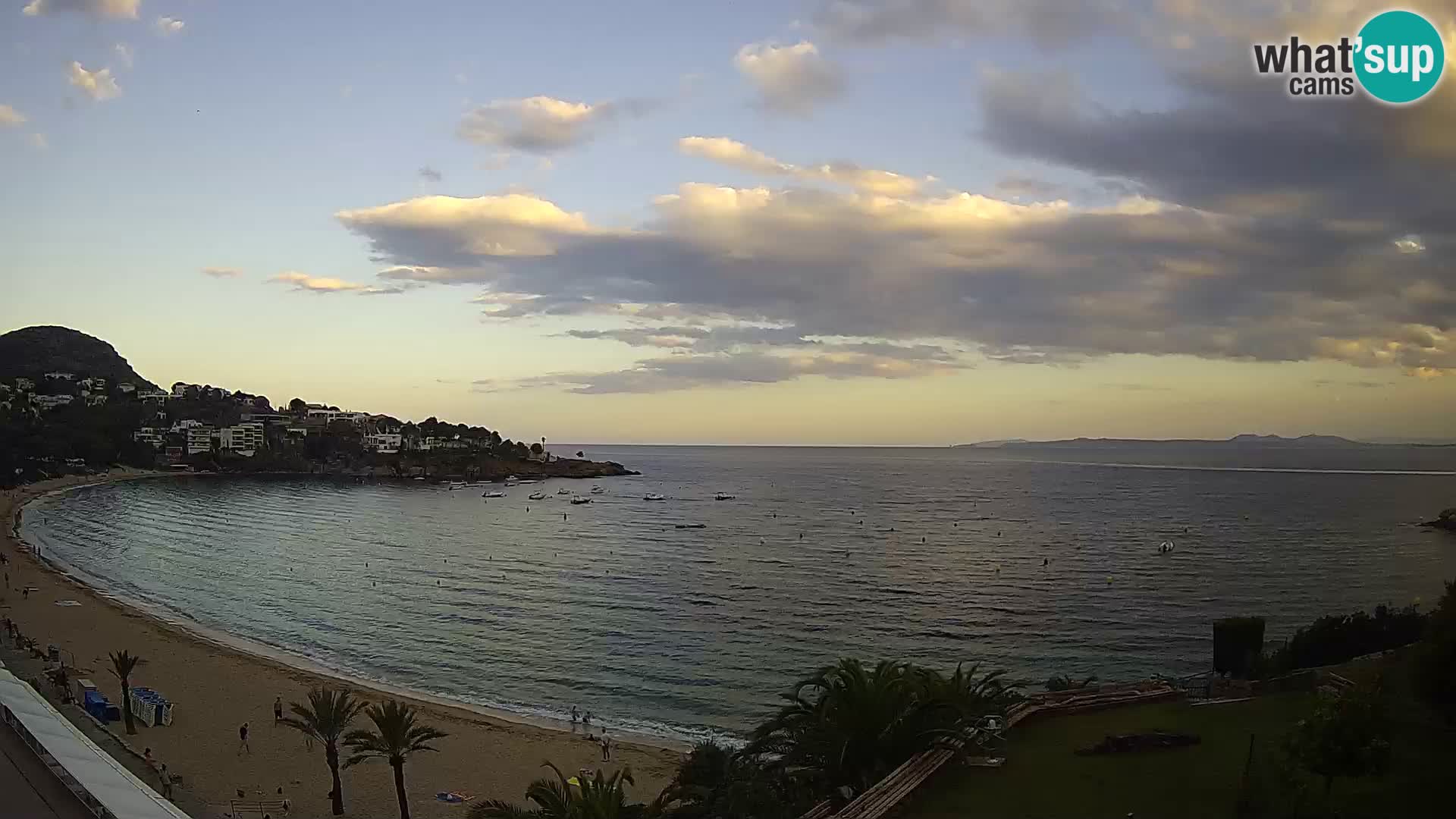 Platja de l’Almadrava Strand Webcam Roses – Costa Brava – Spanien