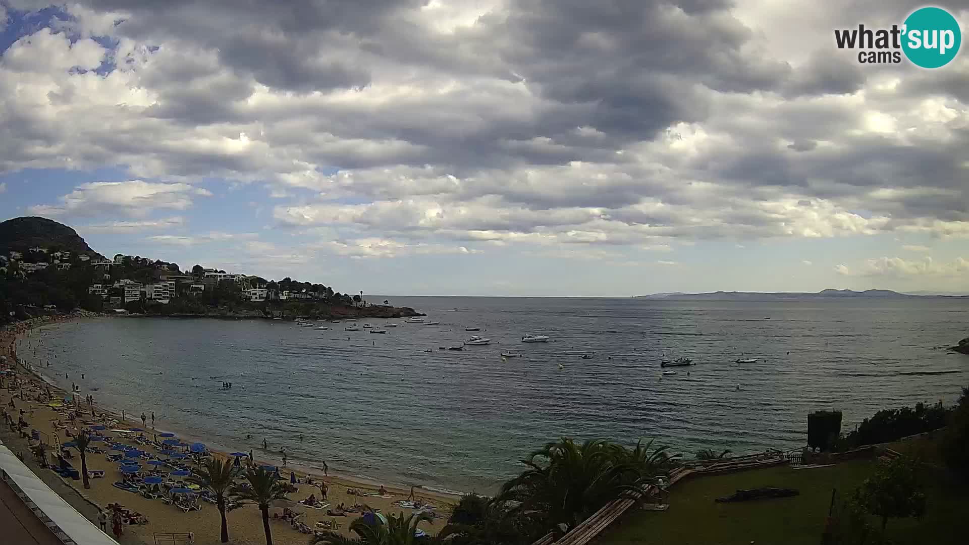 Platja de l’Almadrava Strand Webcam Roses – Costa Brava – Spanien