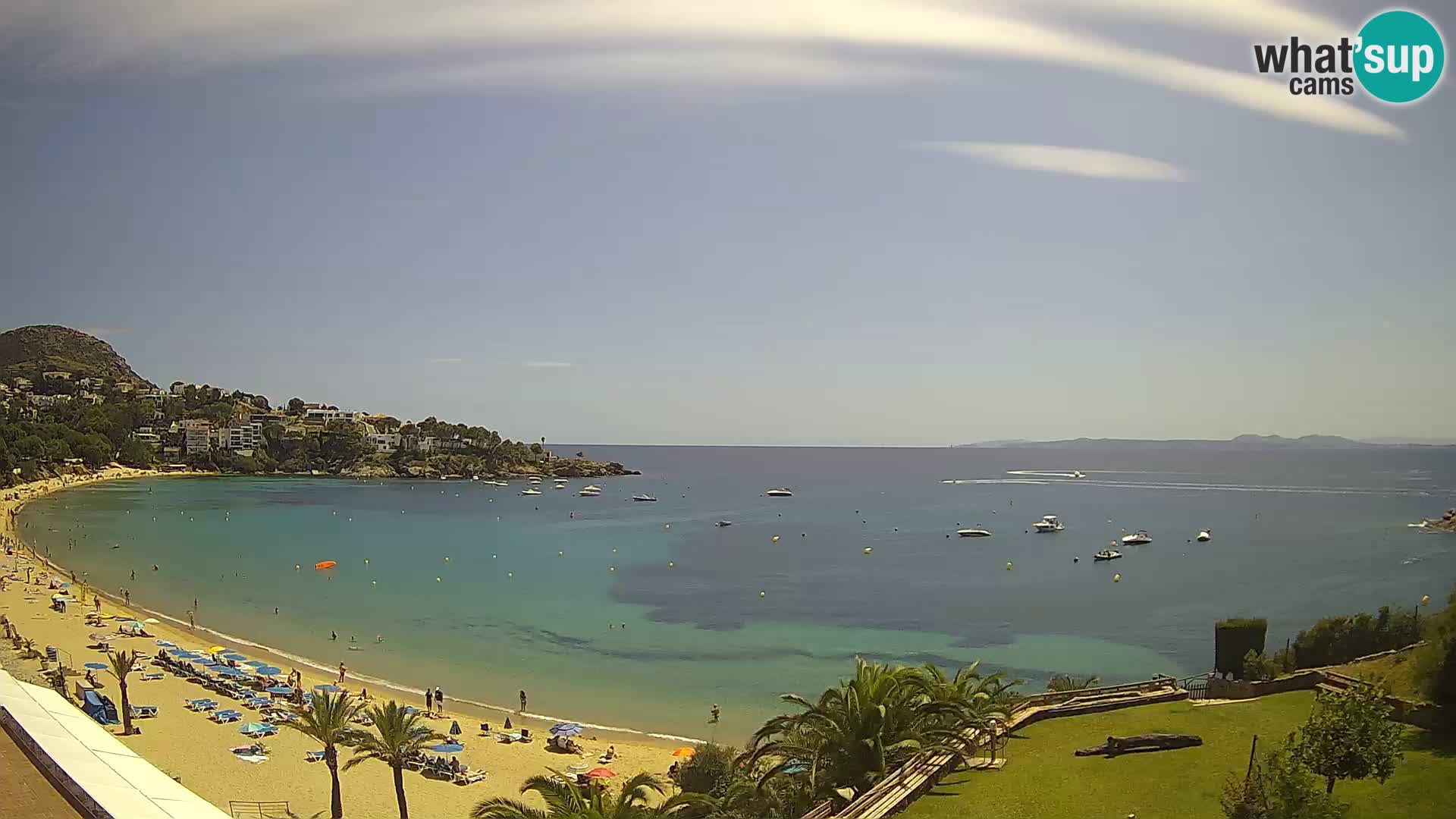 Platja de l’Almadrava Spiaggia Live Webcam Roses – Costa Brava – Spagna
