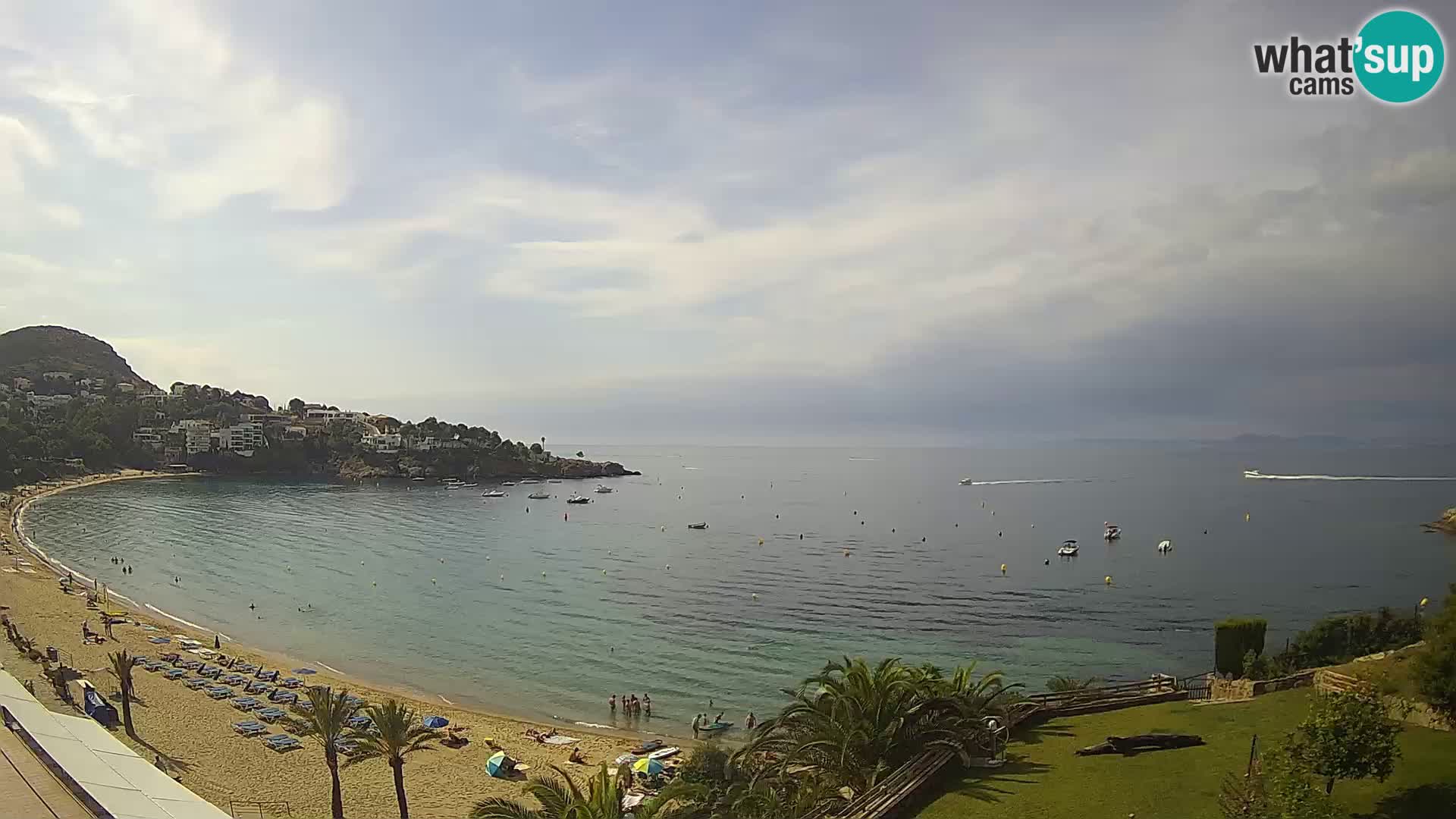 Platja de l’Almadrava Strand Webcam Roses – Costa Brava – Spanien