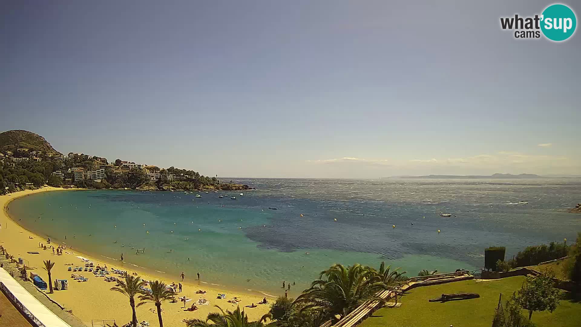 Platja de l’Almadrava Spiaggia Live Webcam Roses – Costa Brava – Spagna