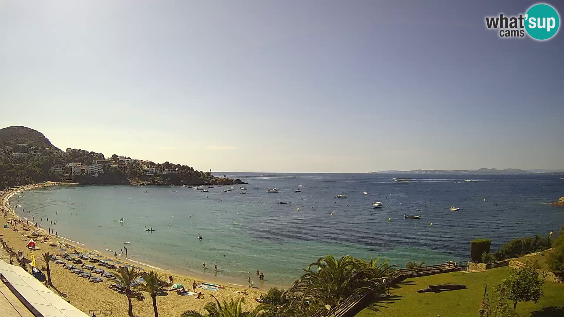Playa de l’Almadrava camera en vivo Roses – Costa Brava – Espana