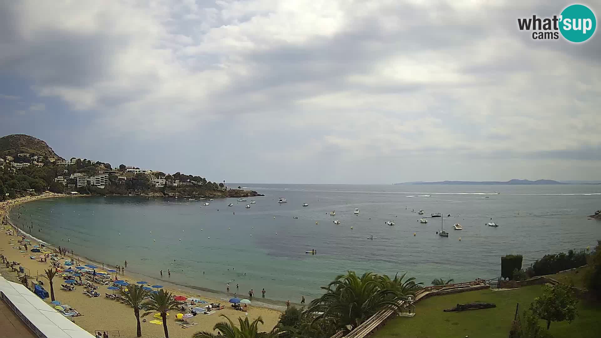Platja de l’Almadrava Strand Webcam Roses – Costa Brava – Spanien