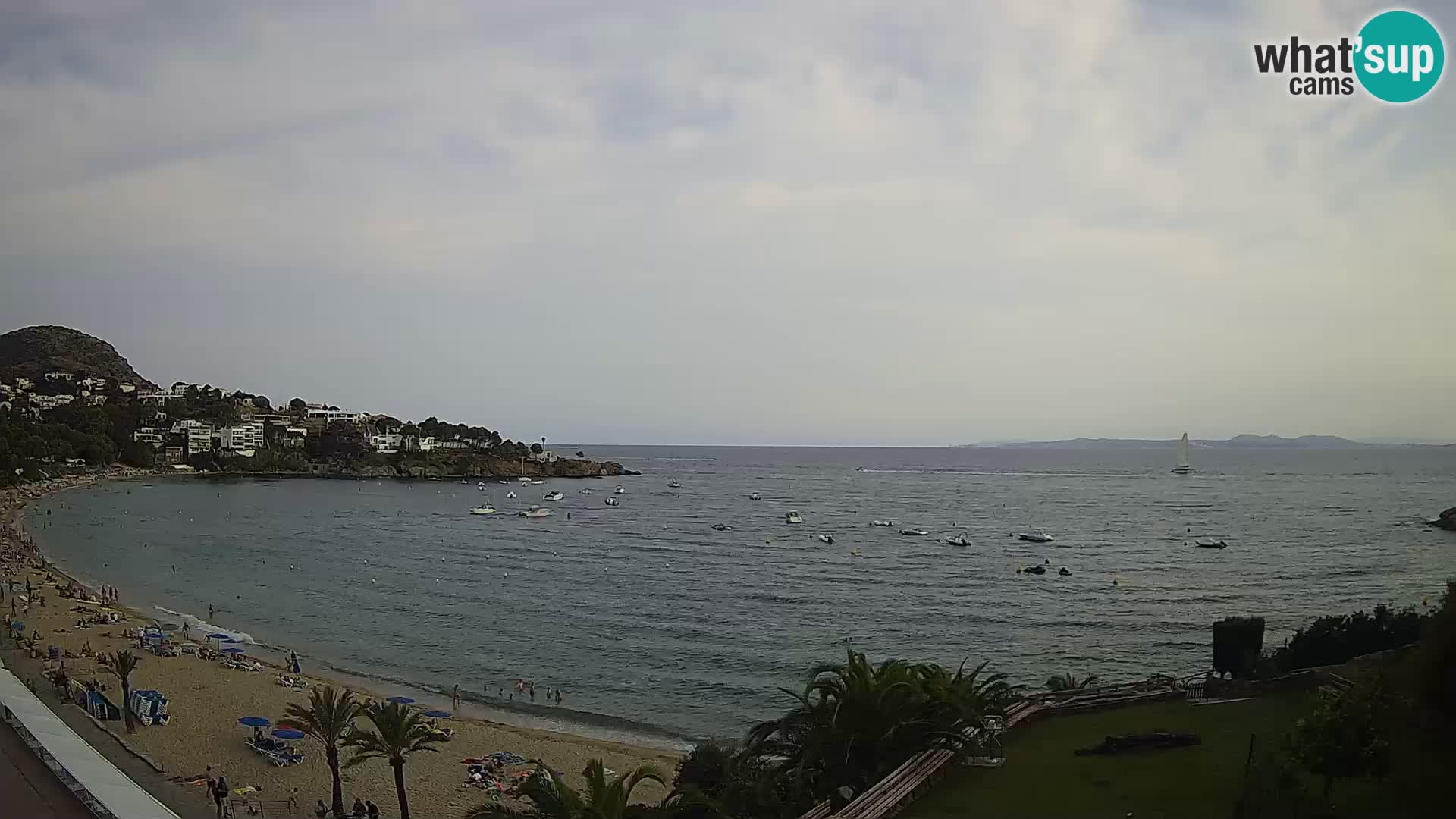 Platja de l’Almadrava Strand Webcam Roses – Costa Brava – Spanien