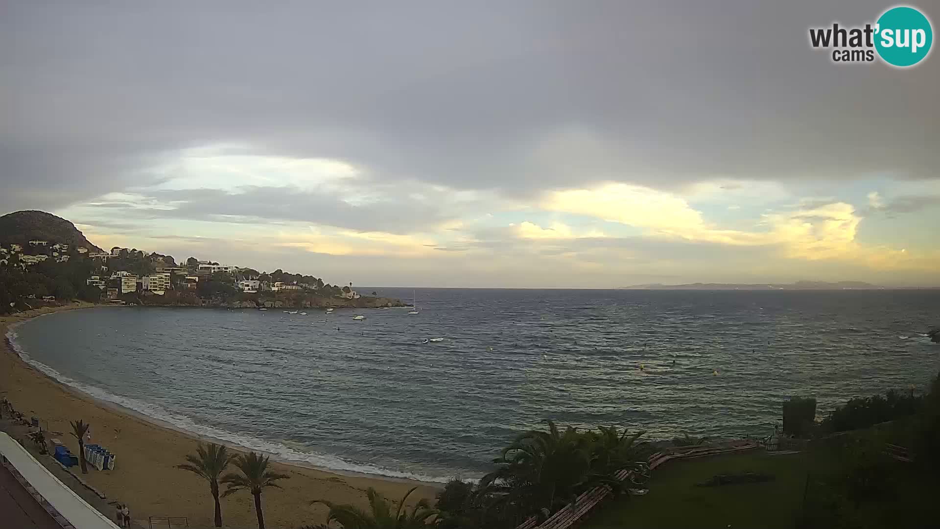 Platja de l’Almadrava Strand Webcam Roses – Costa Brava – Spanien