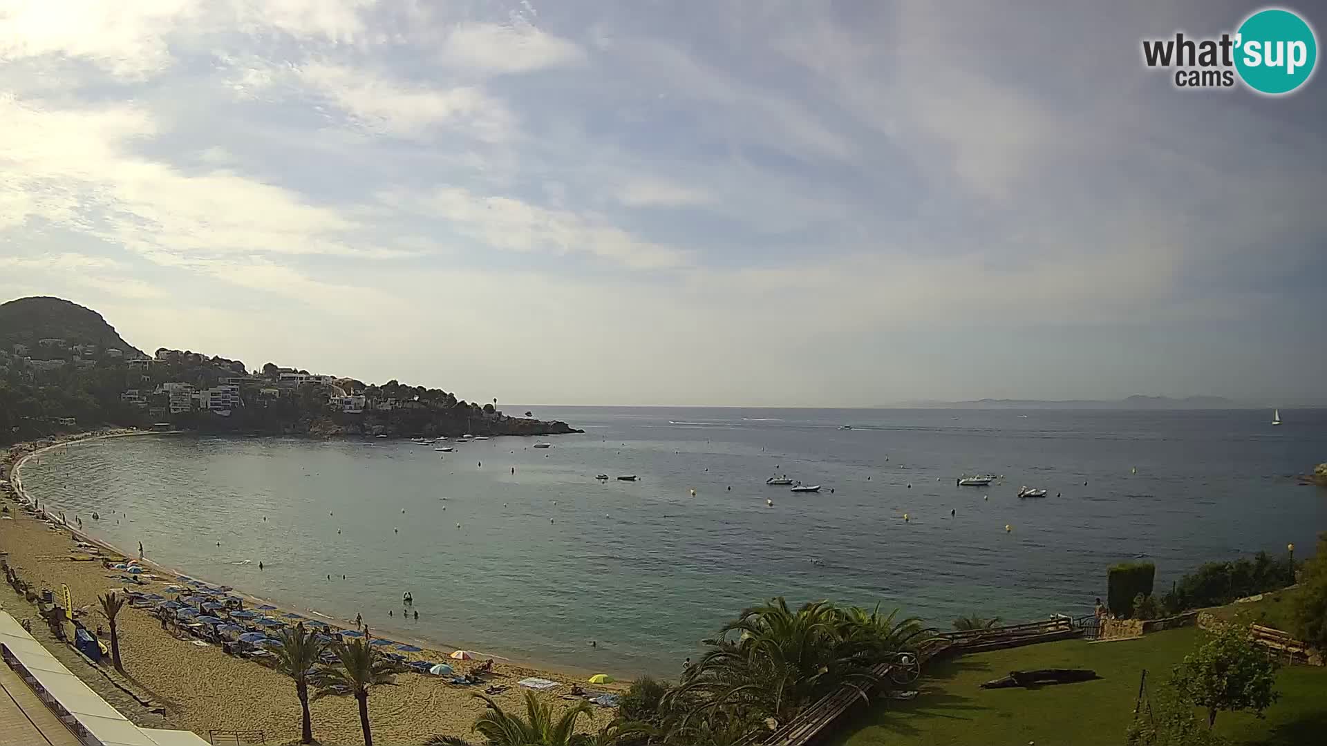 Plage de l’Almadrava Livecam Roses – Costa Brava – Espagne