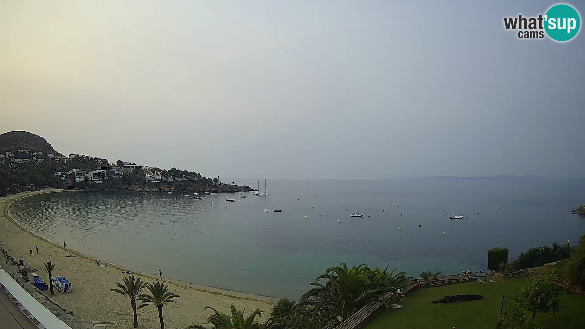 Playa de l’Almadrava camera en vivo Roses – Costa Brava – Espana