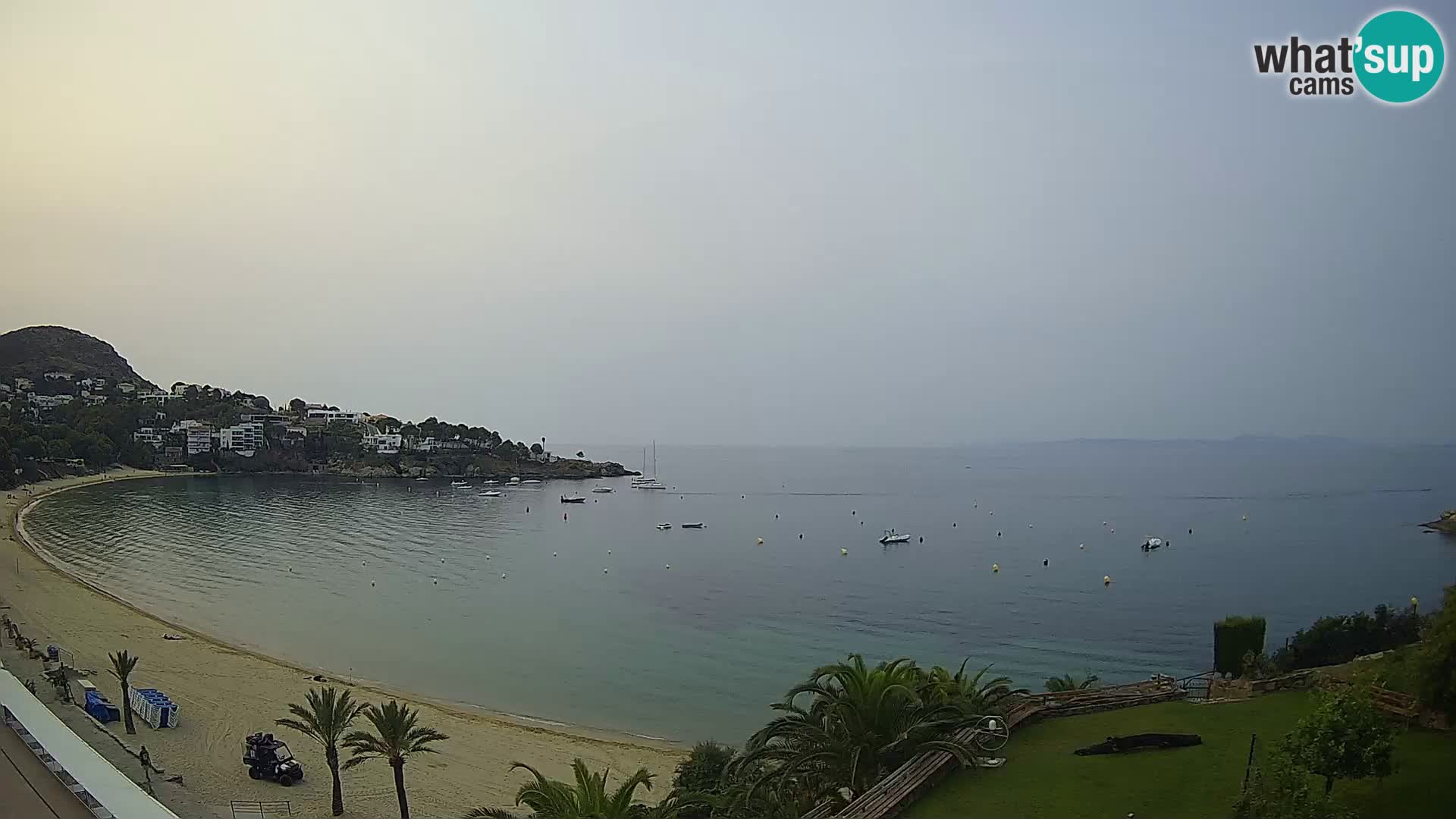Playa de l’Almadrava camera en vivo Roses – Costa Brava – Espana