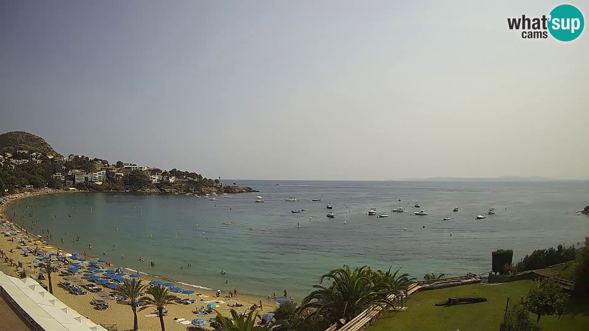 Platja de l’Almadrava Spiaggia Live Webcam Roses – Costa Brava – Spagna