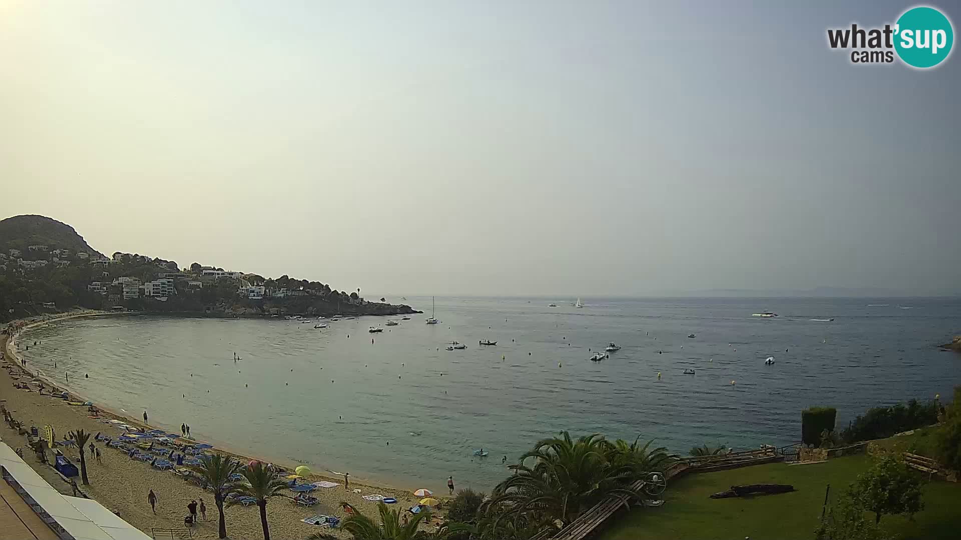 Platja de l’Almadrava Strand Webcam Roses – Costa Brava – Spanien