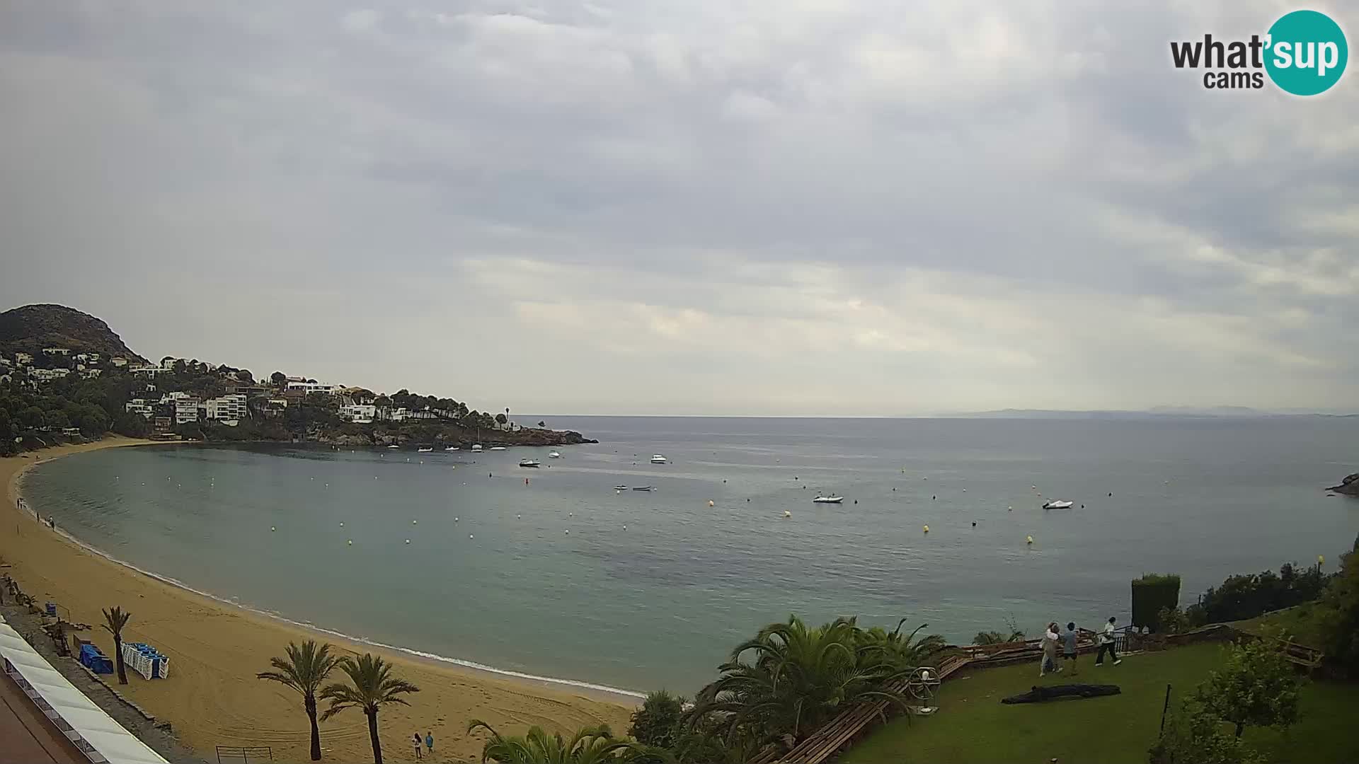 Platja de l’Almadrava beach Live Webcam Roses – Costa Brava – Spain