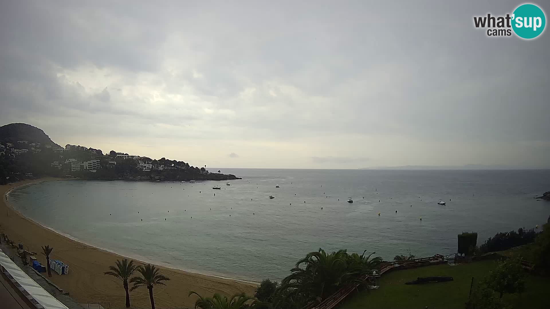 Platja de l’Almadrava Strand Webcam Roses – Costa Brava – Spanien