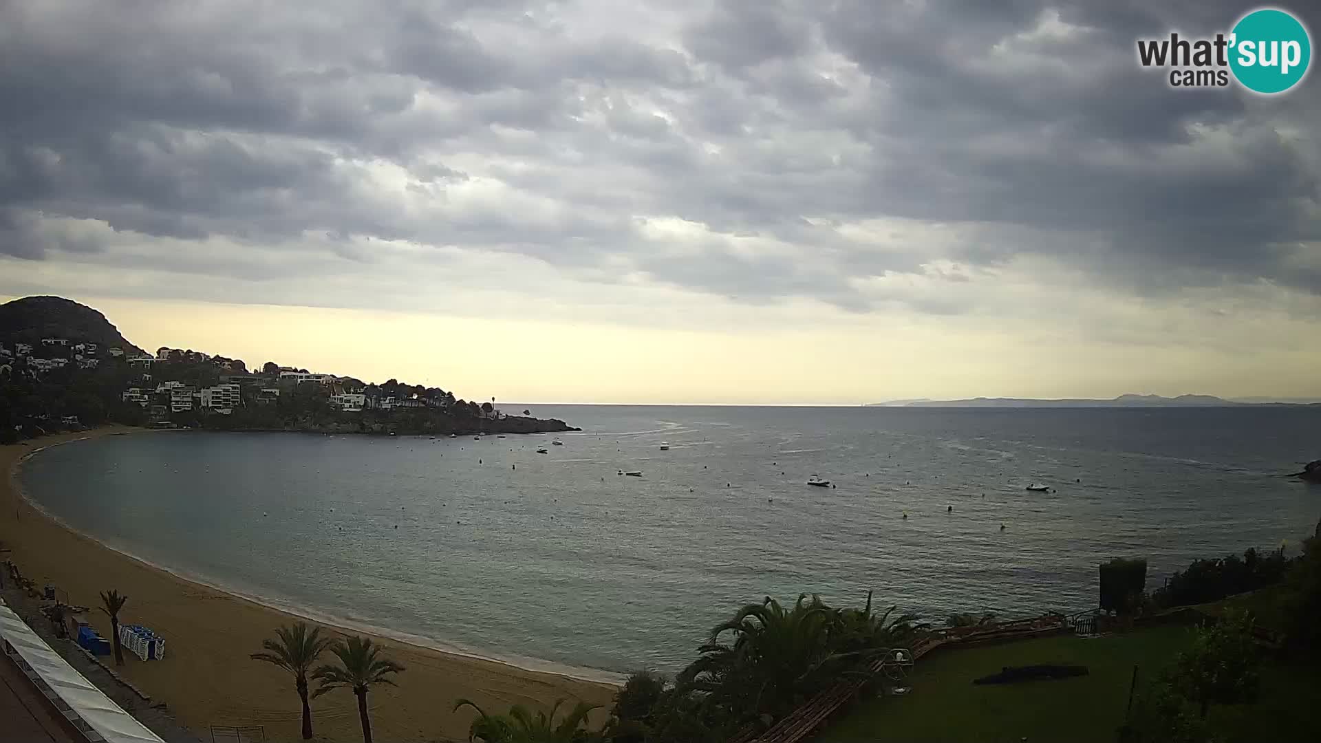 Plage de l’Almadrava Livecam Roses – Costa Brava – Espagne