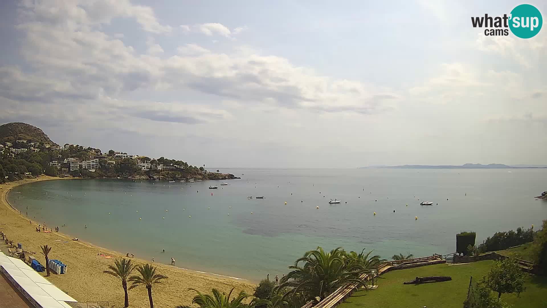 Plage de l’Almadrava Livecam Roses – Costa Brava – Espagne