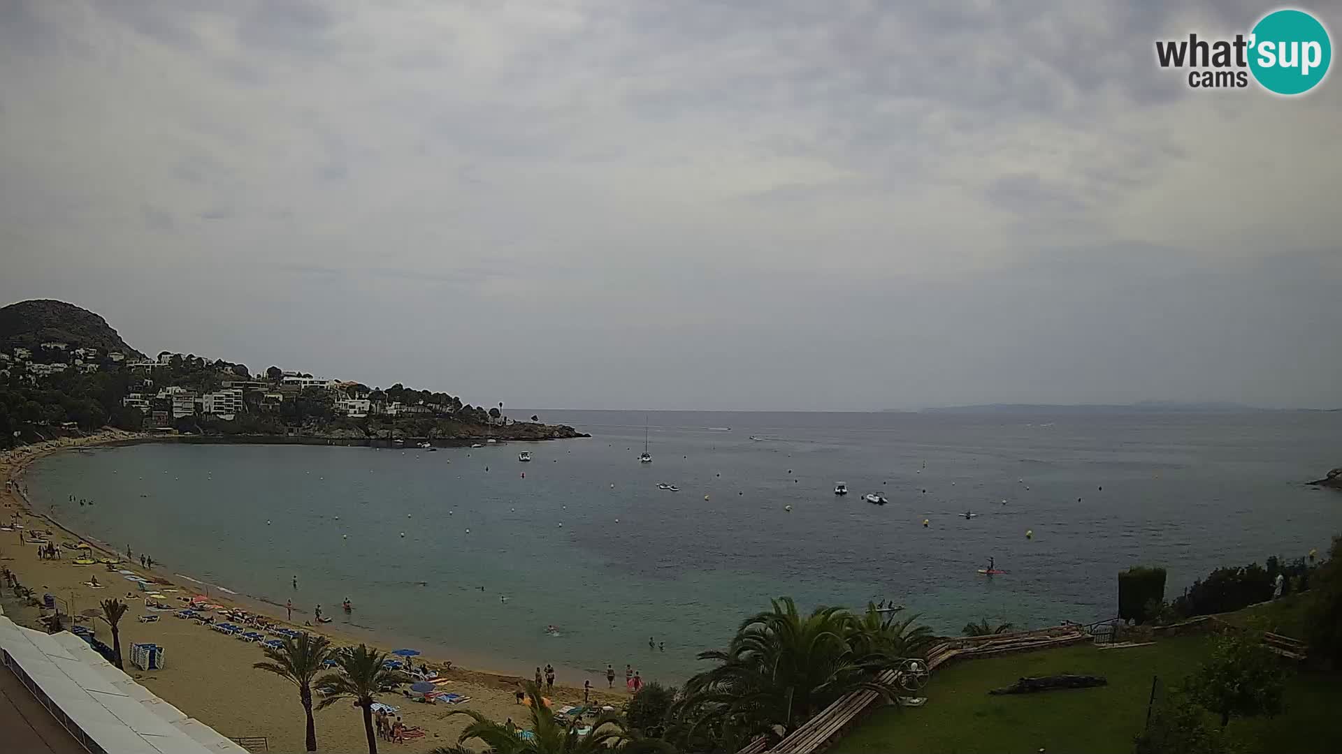 Platja de l’Almadrava beach Live Webcam Roses – Costa Brava – Spain