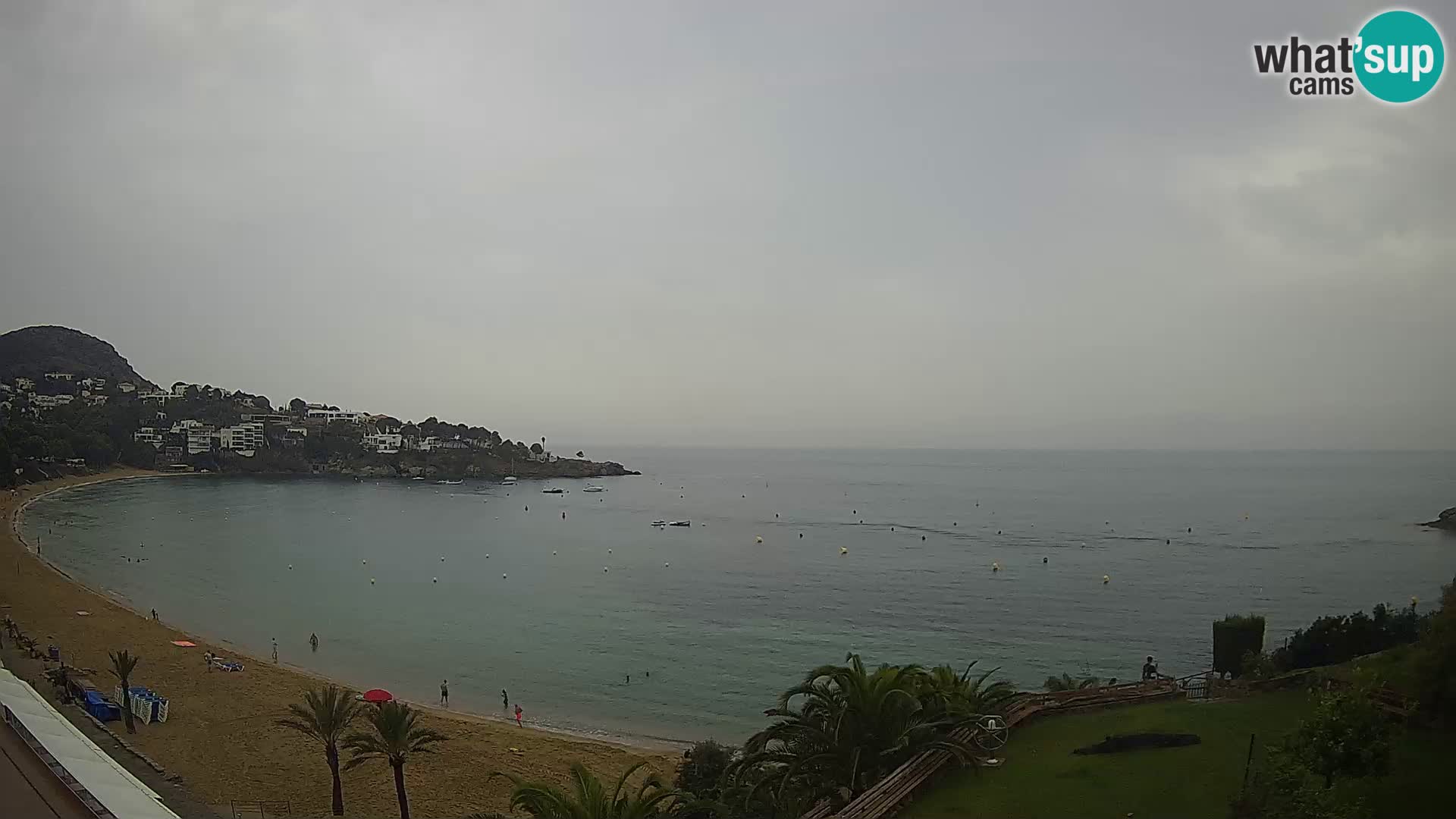 Plage de l’Almadrava Livecam Roses – Costa Brava – Espagne