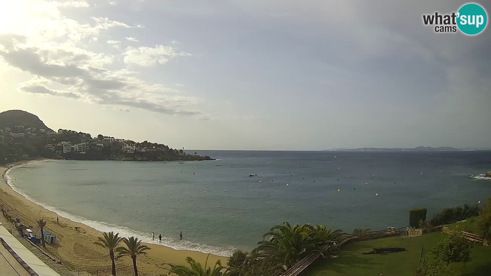 Platja de l’Almadrava Strand Webcam Roses – Costa Brava – Spanien