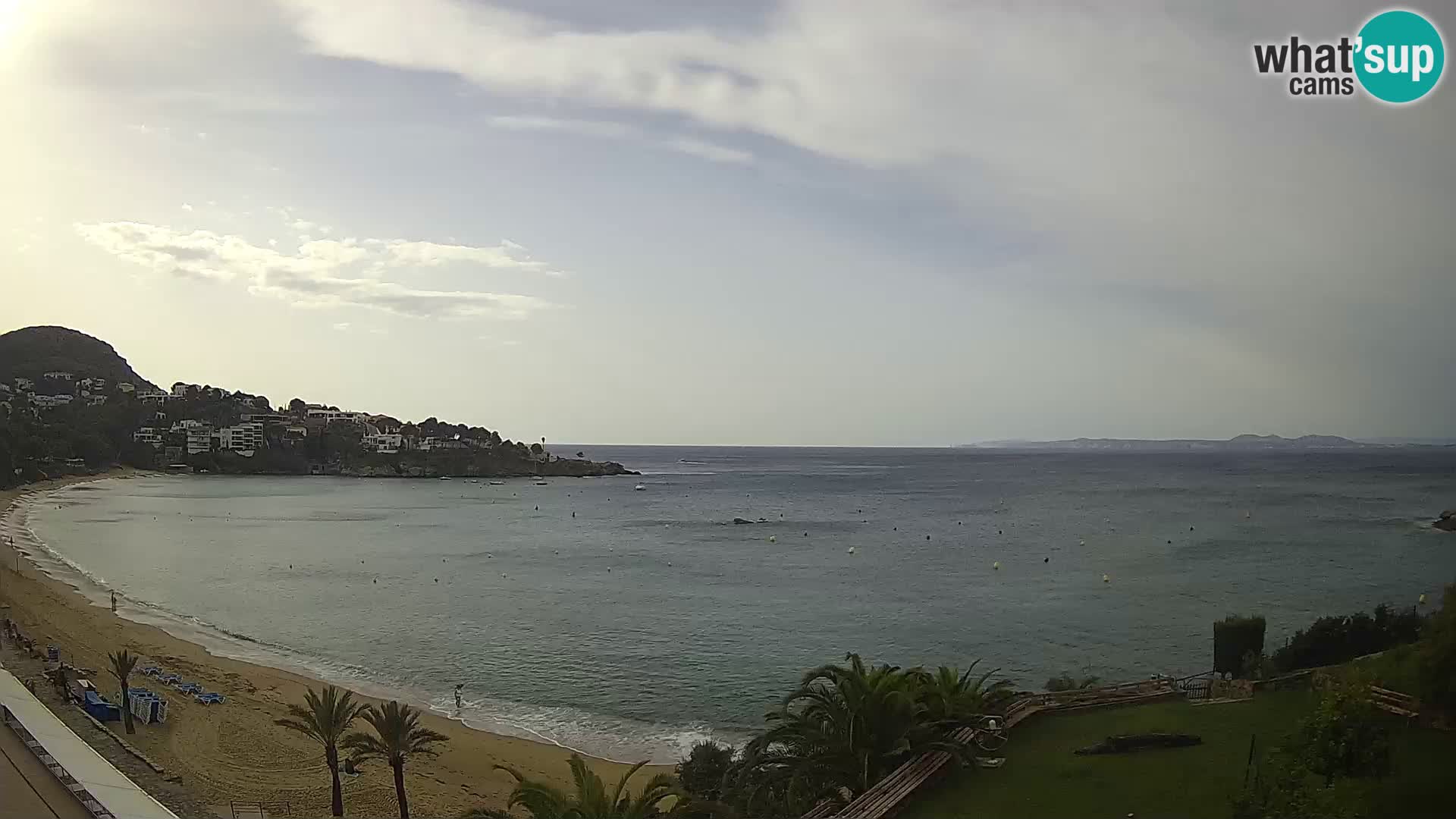Platja de l’Almadrava Strand Webcam Roses – Costa Brava – Spanien