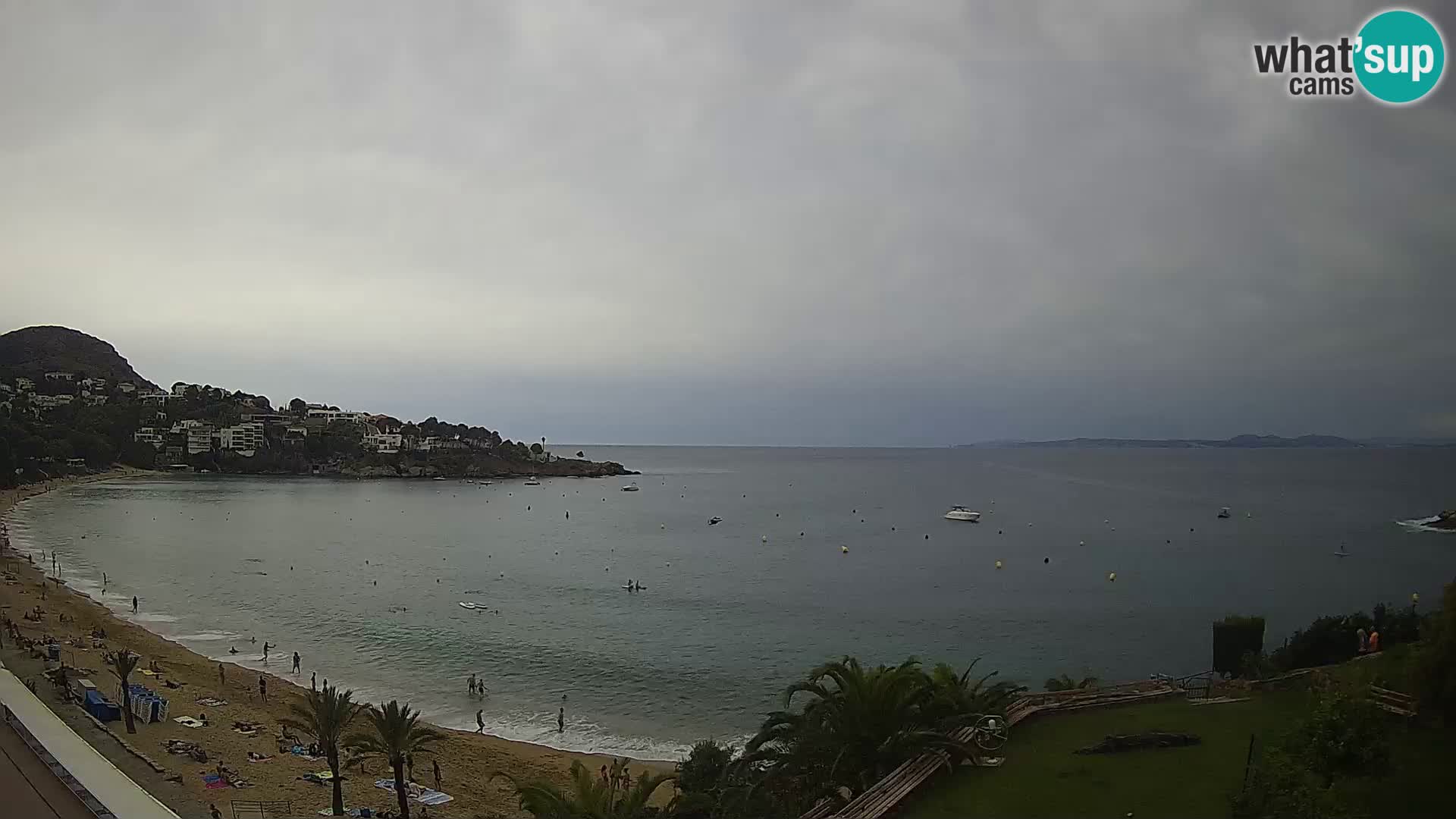 Playa de l’Almadrava camera en vivo Roses – Costa Brava – Espana
