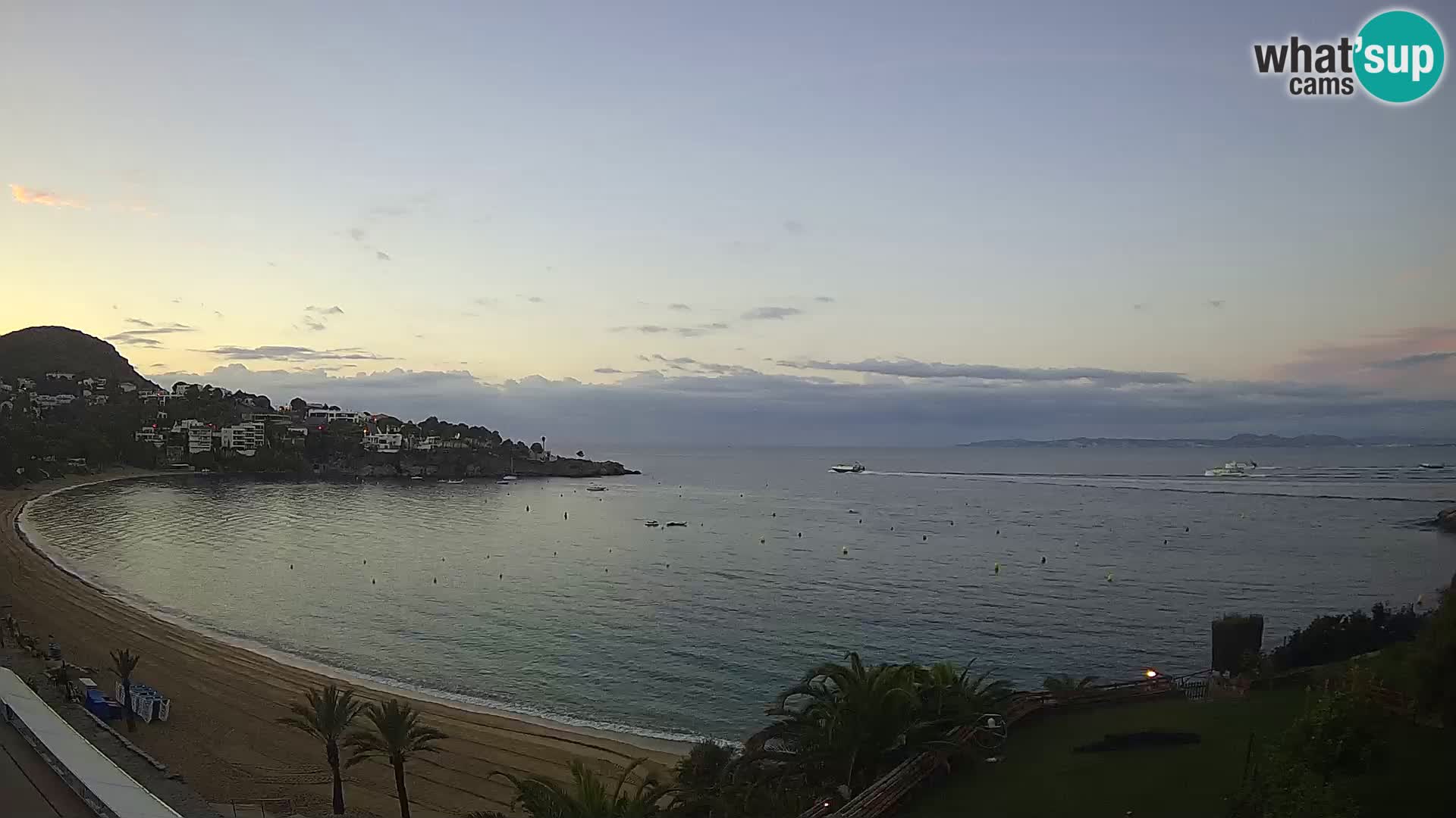 Plage de l’Almadrava Livecam Roses – Costa Brava – Espagne