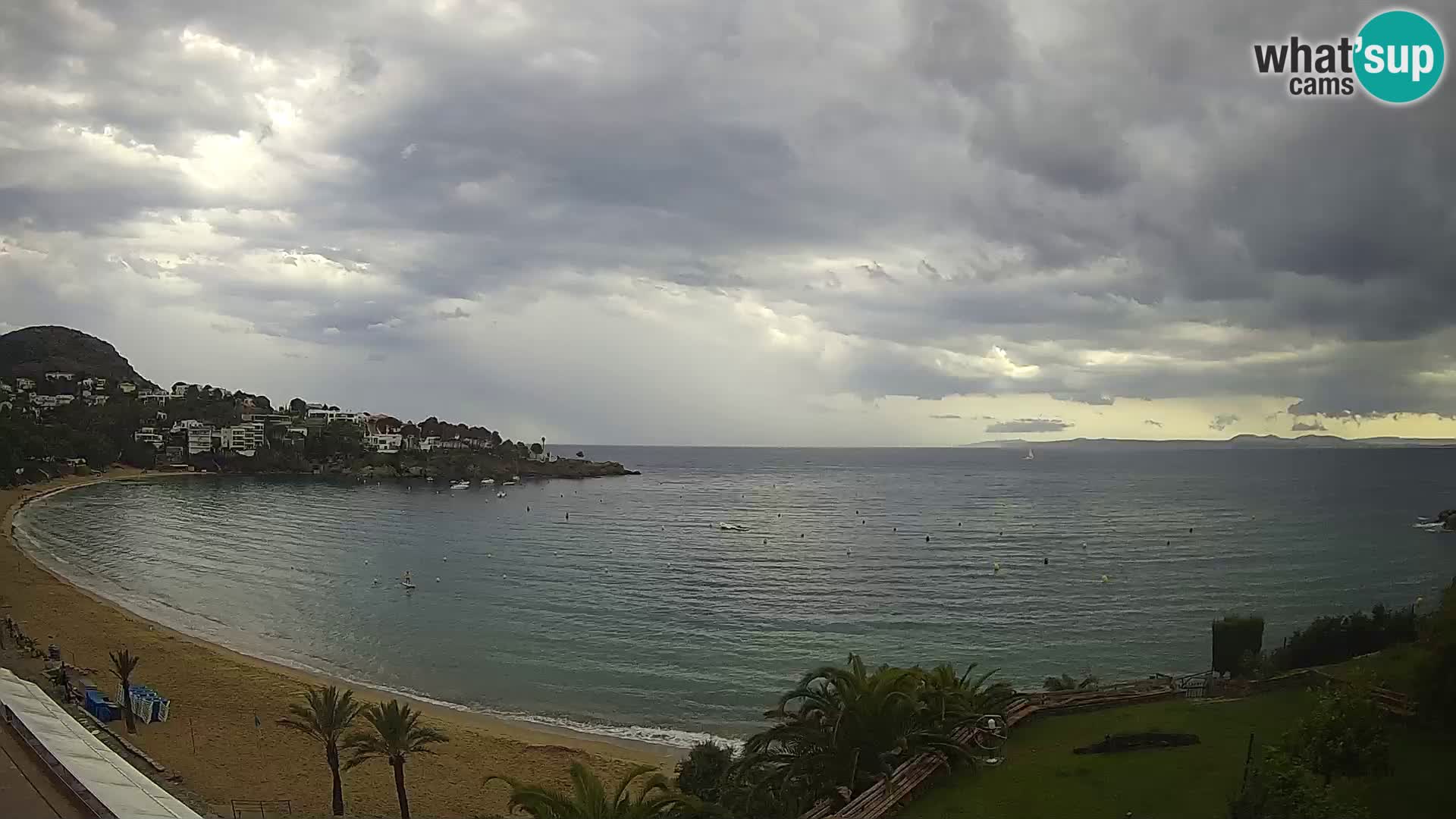 Plaža de l’Almadrava Spletna kamera Roses – Costa Brava – Španija