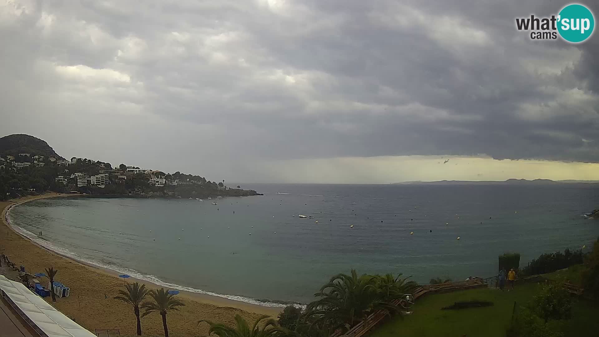 Plaža de l’Almadrava Spletna kamera Roses – Costa Brava – Španija