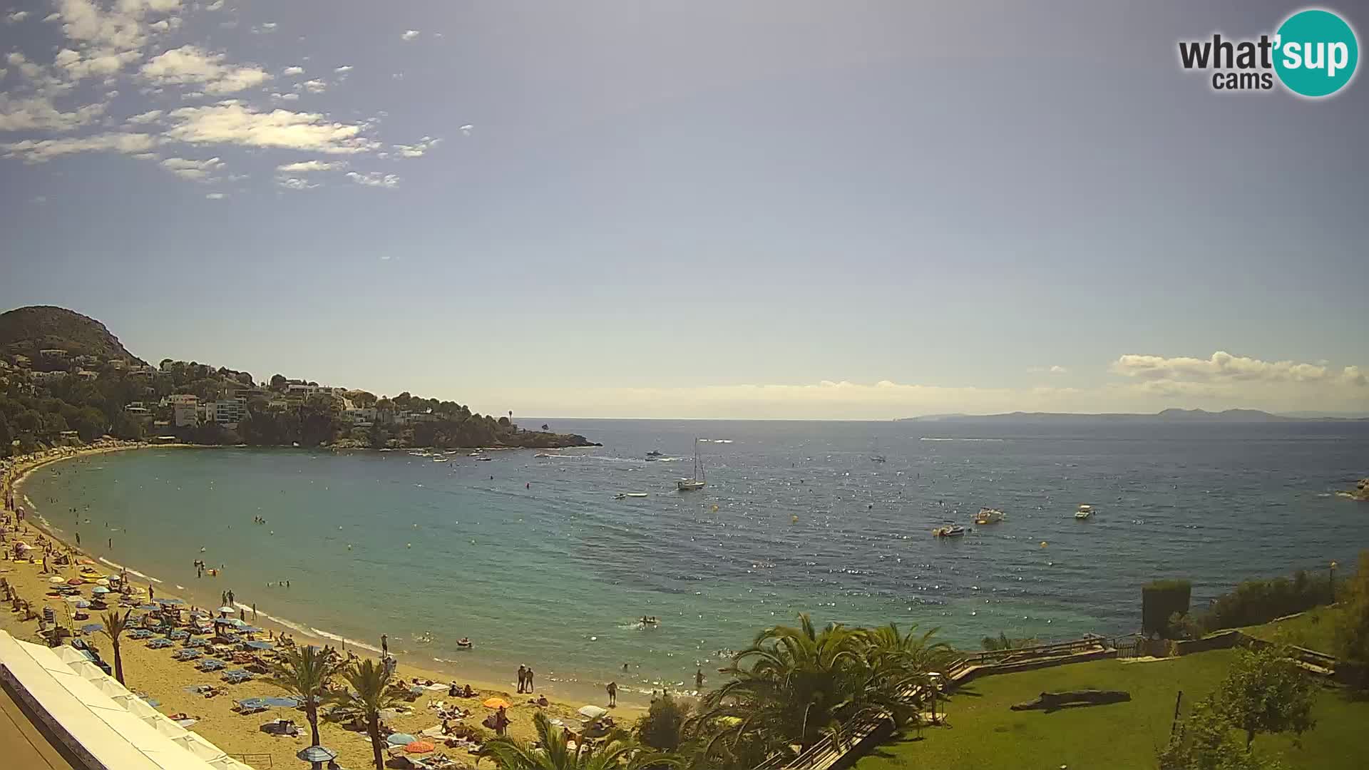Platja de l’Almadrava Strand Webcam Roses – Costa Brava – Spanien