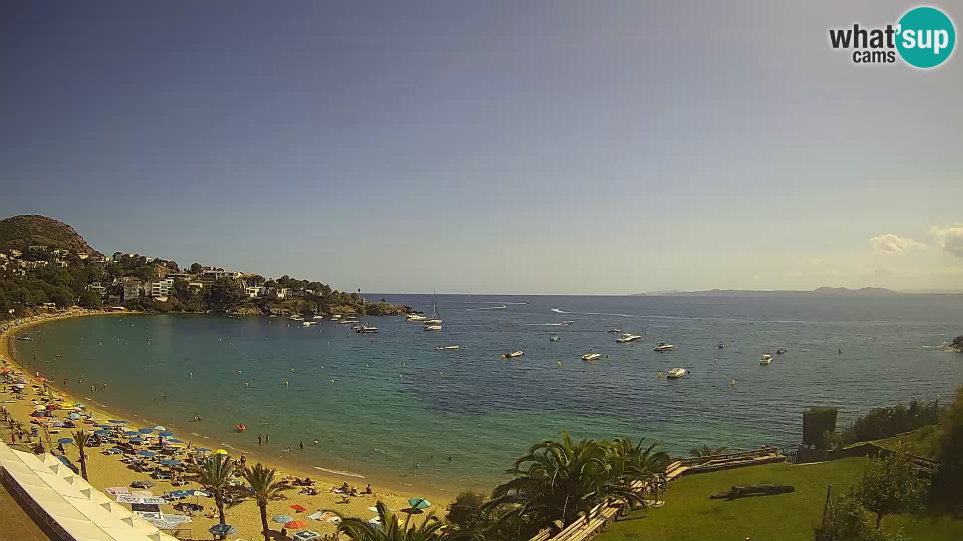 Platja de l’Almadrava Strand Webcam Roses – Costa Brava – Spanien