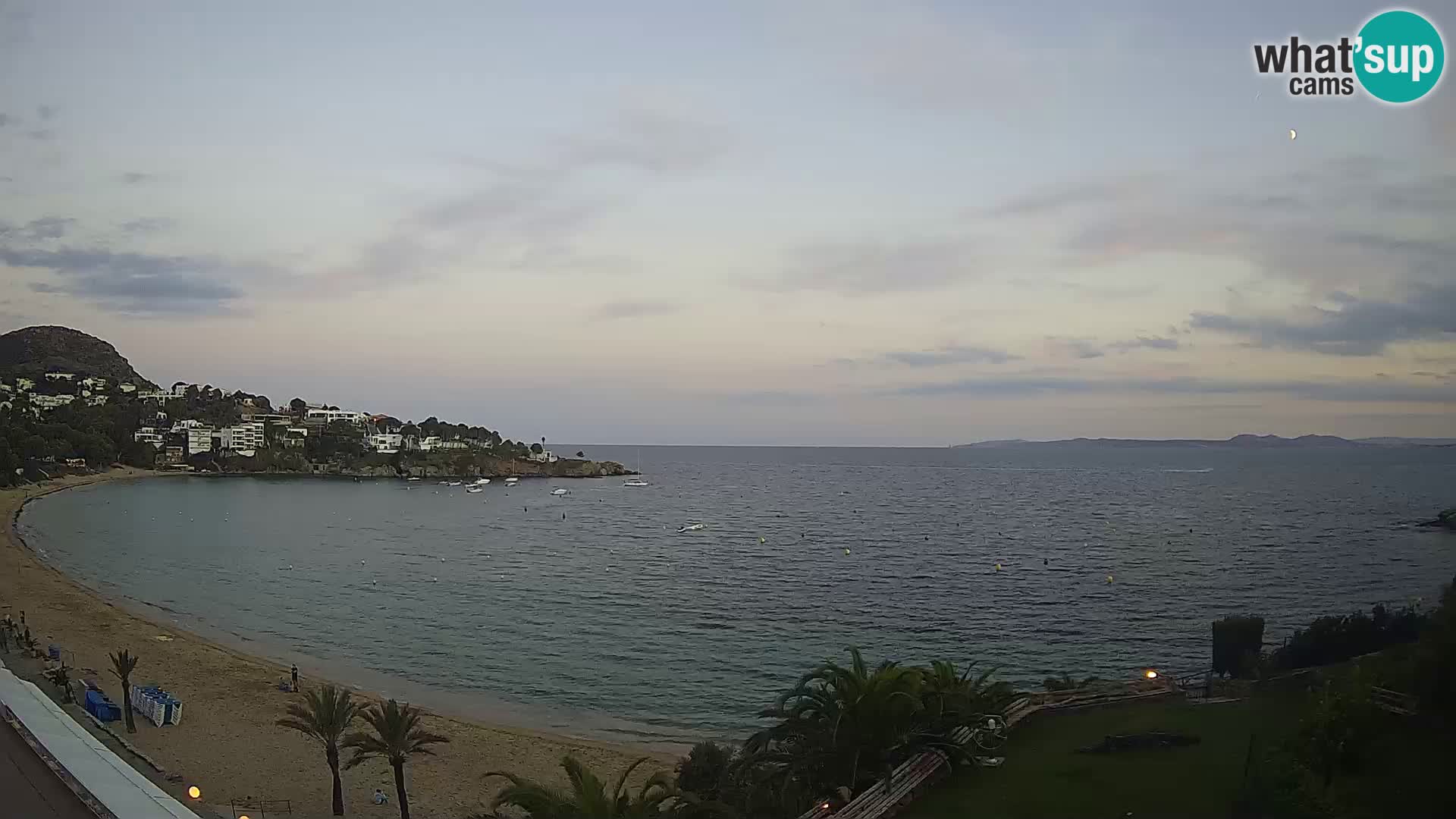Platja de l’Almadrava Strand Webcam Roses – Costa Brava – Spanien
