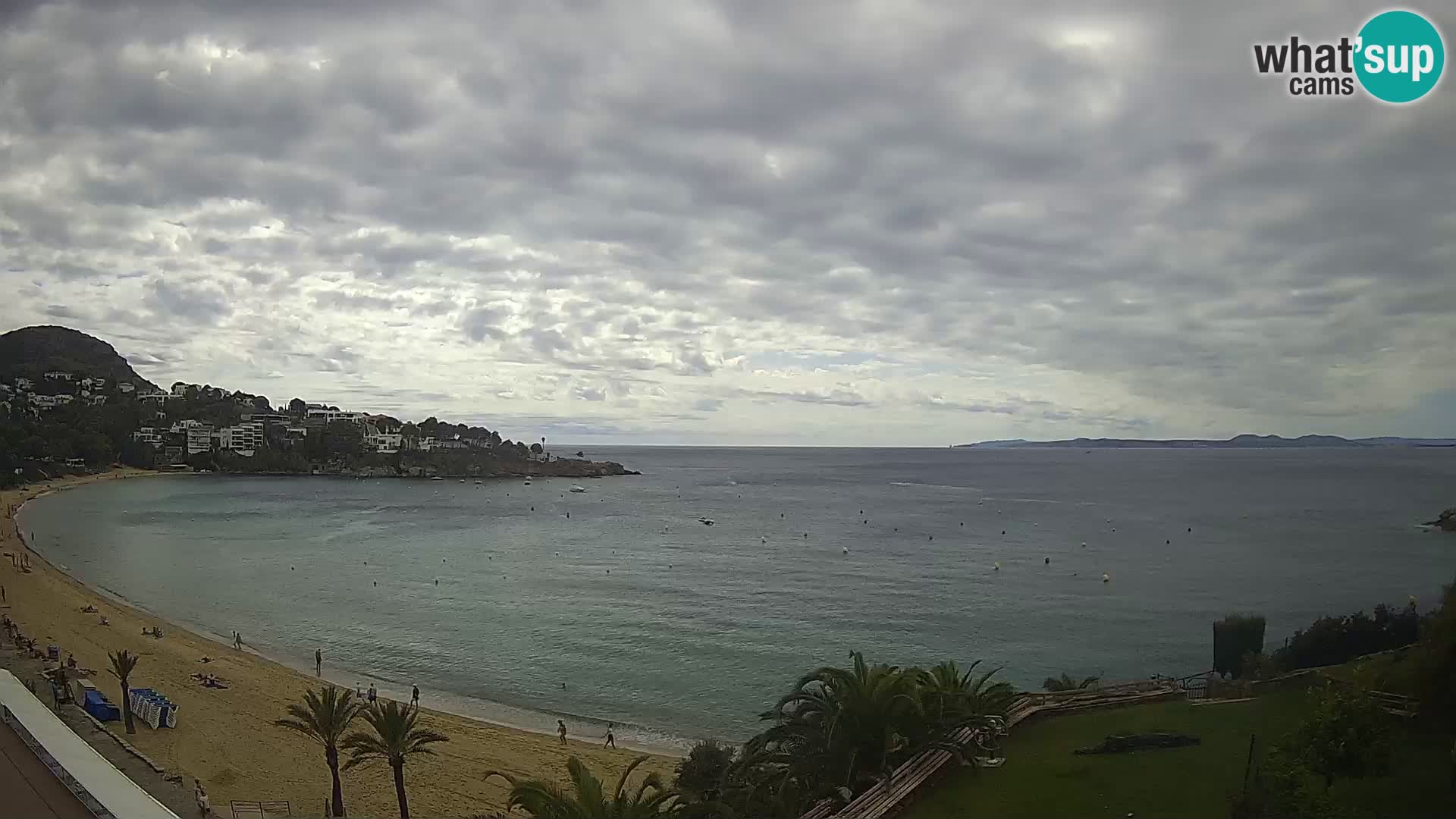 Plaža de l’Almadrava Spletna kamera Roses – Costa Brava – Španija