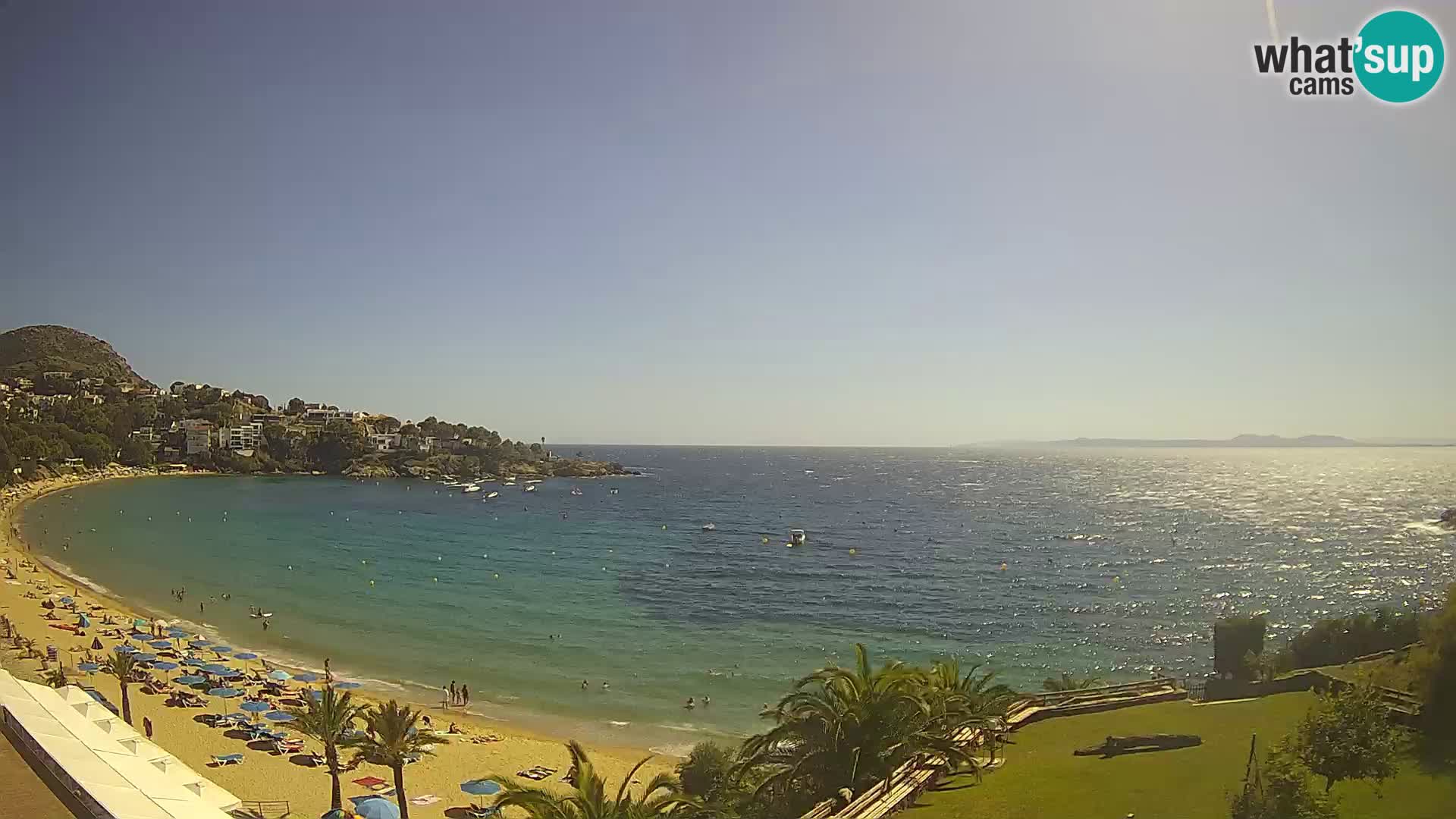 Platja de l’Almadrava Spiaggia Live Webcam Roses – Costa Brava – Spagna