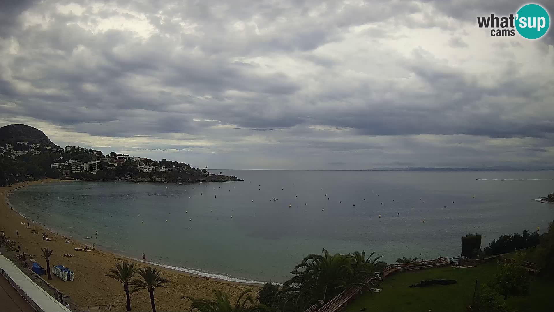 Platja de l’Almadrava beach Live Webcam Roses – Costa Brava – Spain