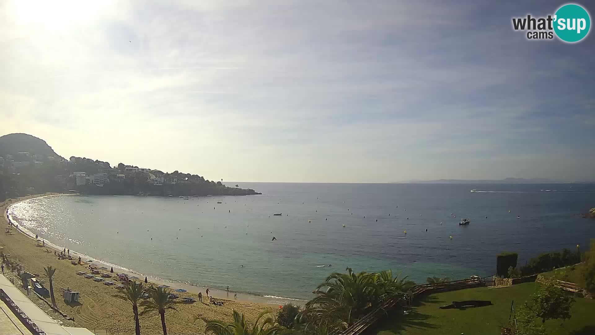 Plaža de l’Almadrava web kamera Roses – Costa Brava – Španjolska