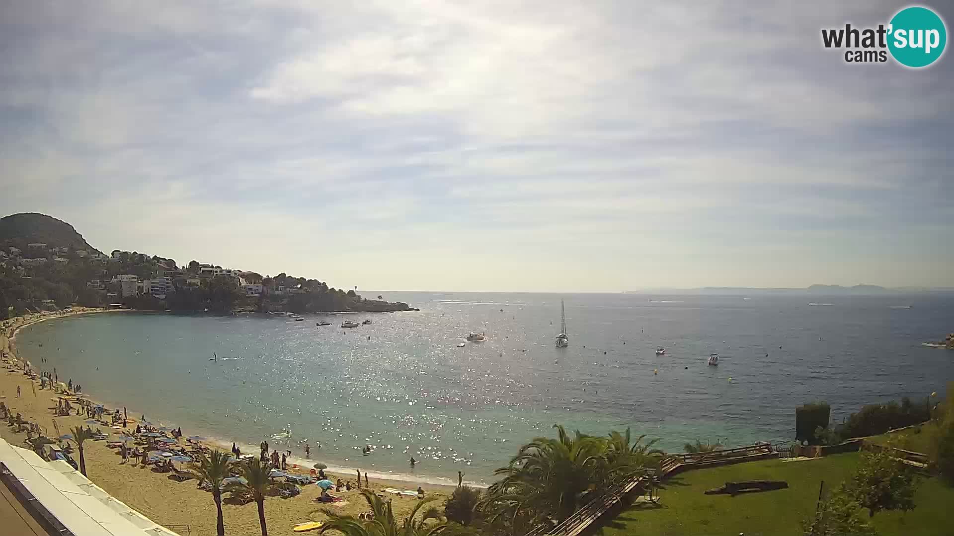Platja de l’Almadrava Spiaggia Live Webcam Roses – Costa Brava – Spagna