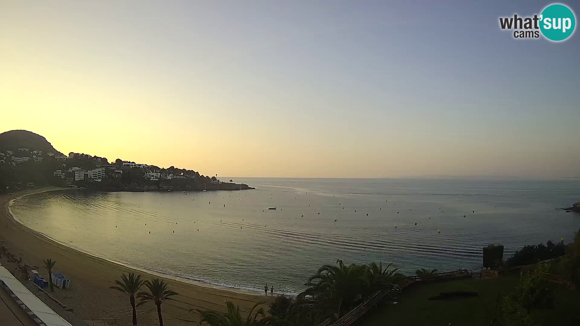 Platja de l’Almadrava Spiaggia Live Webcam Roses – Costa Brava – Spagna