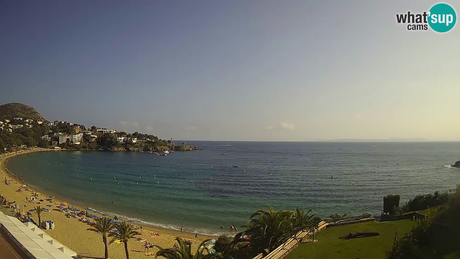 Platja de l’Almadrava Strand Webcam Roses – Costa Brava – Spanien