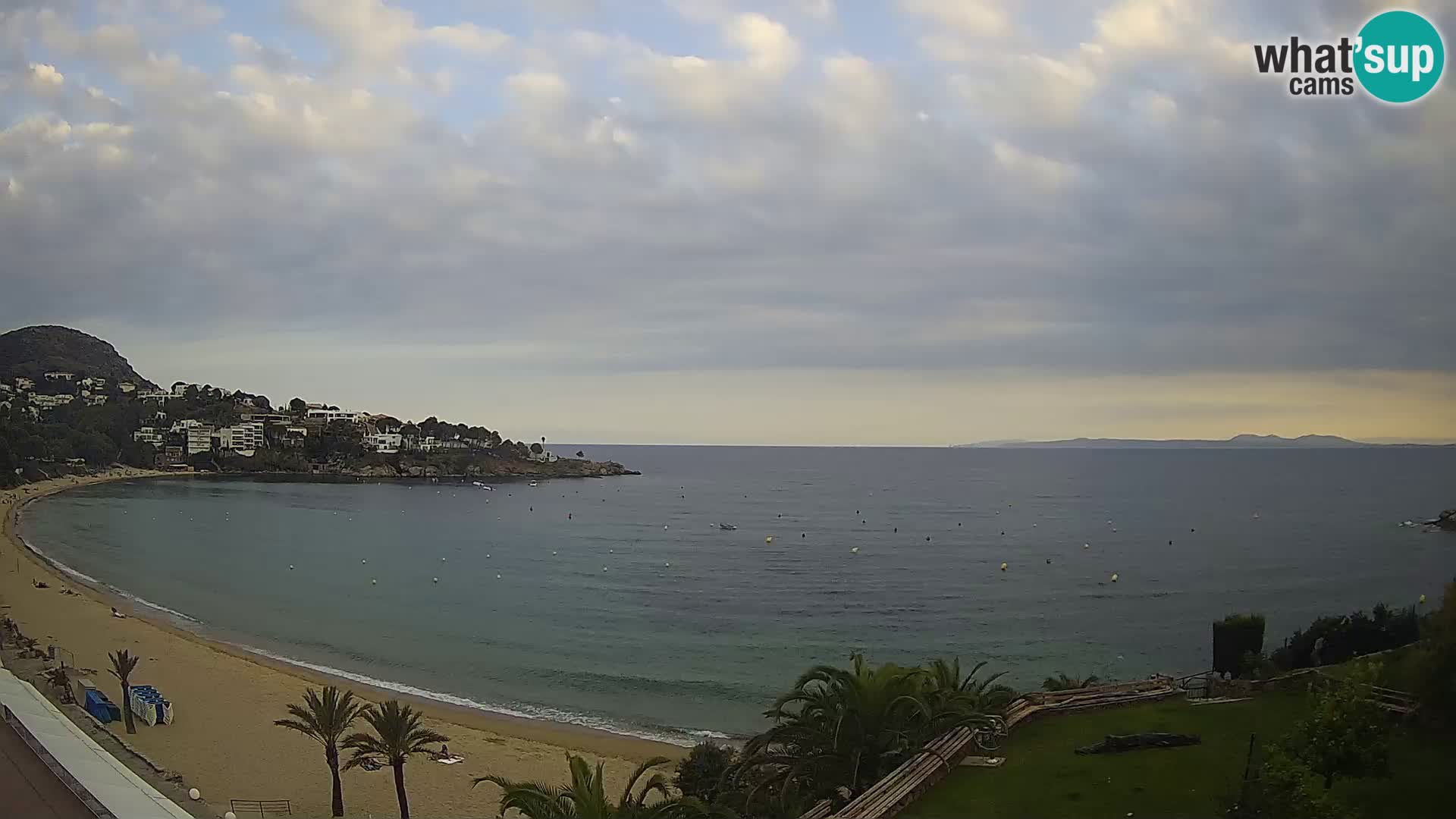 Platja de l’Almadrava Strand Webcam Roses – Costa Brava – Spanien