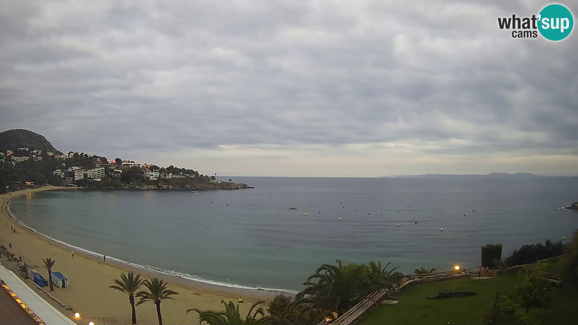 Platja de l’Almadrava Strand Webcam Roses – Costa Brava – Spanien