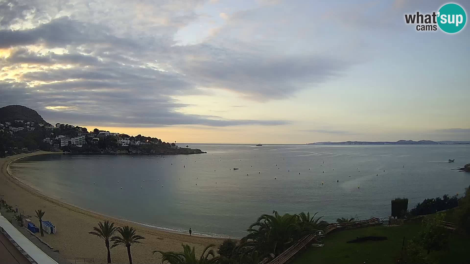 Plage de l’Almadrava Livecam Roses – Costa Brava – Espagne