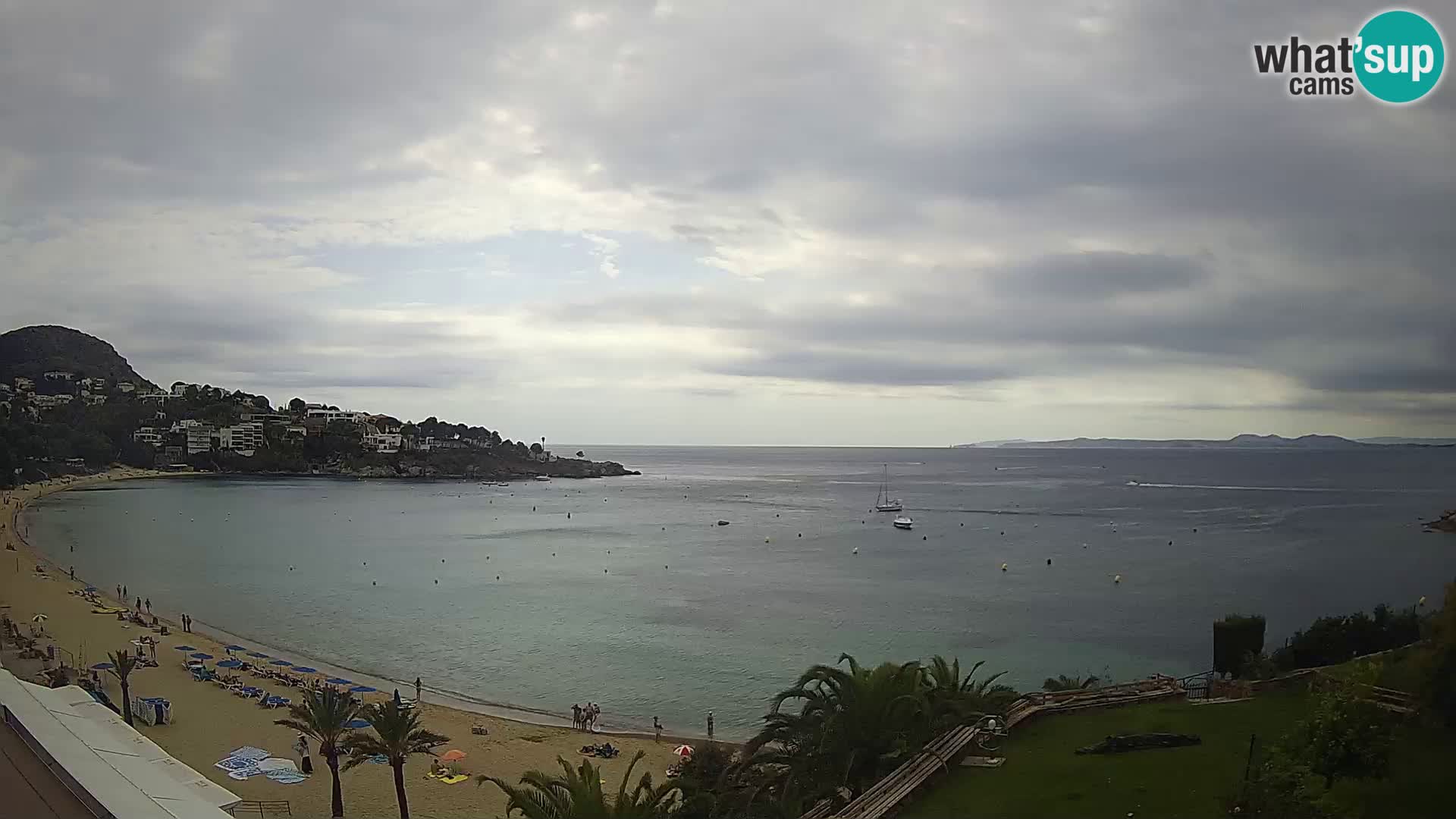 Platja de l’Almadrava Strand Webcam Roses – Costa Brava – Spanien