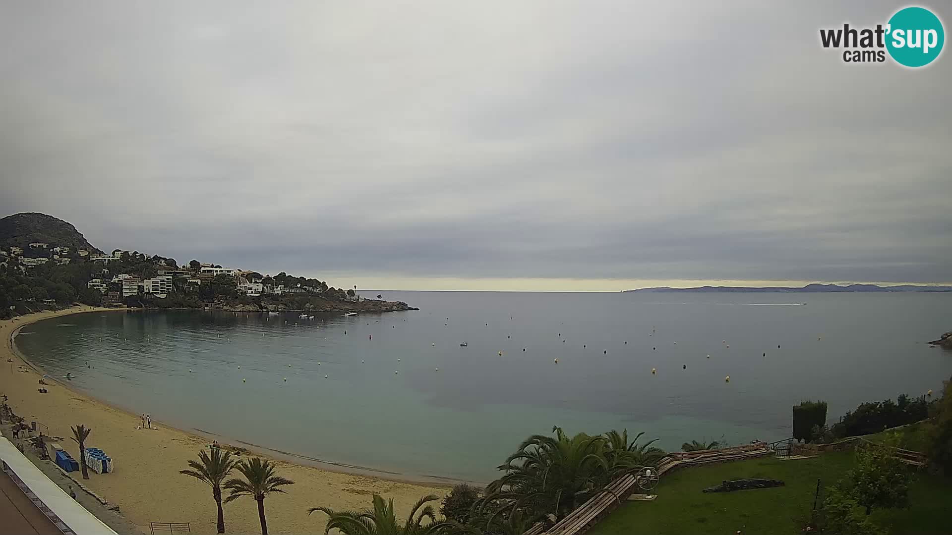 Plaža de l’Almadrava Spletna kamera Roses – Costa Brava – Španija