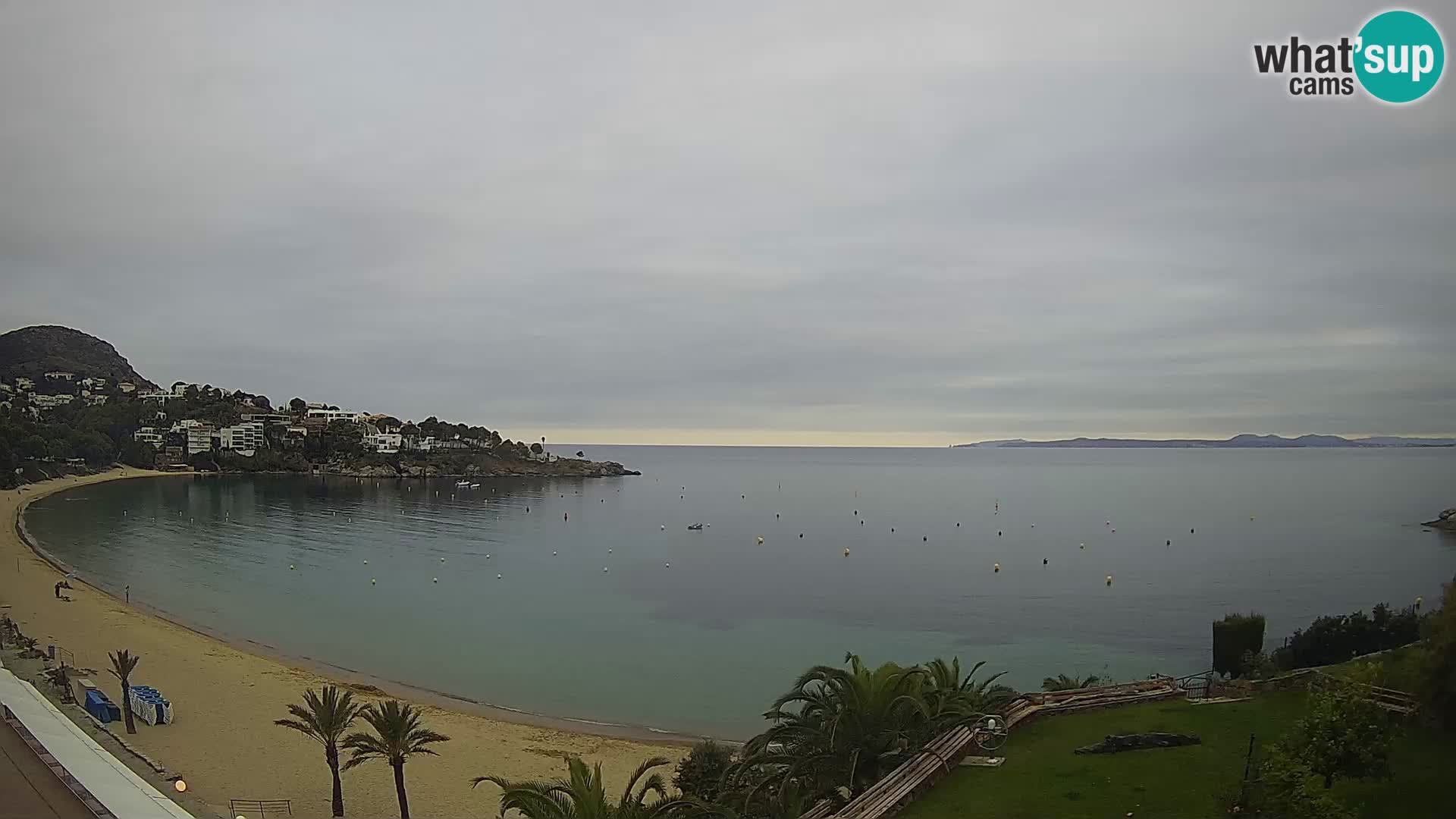 Platja de l’Almadrava beach Live Webcam Roses – Costa Brava – Spain