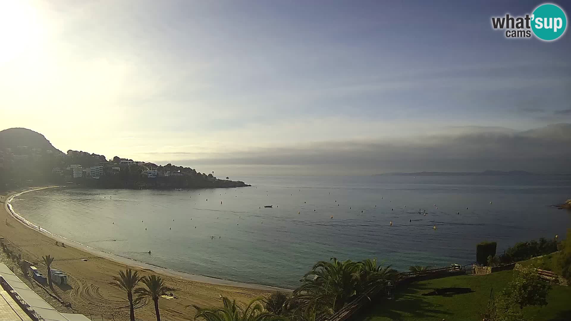 Platja de l’Almadrava Strand Webcam Roses – Costa Brava – Spanien
